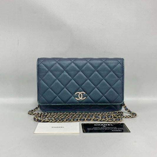 Chanel - Other - Leather - Blue - (mini)