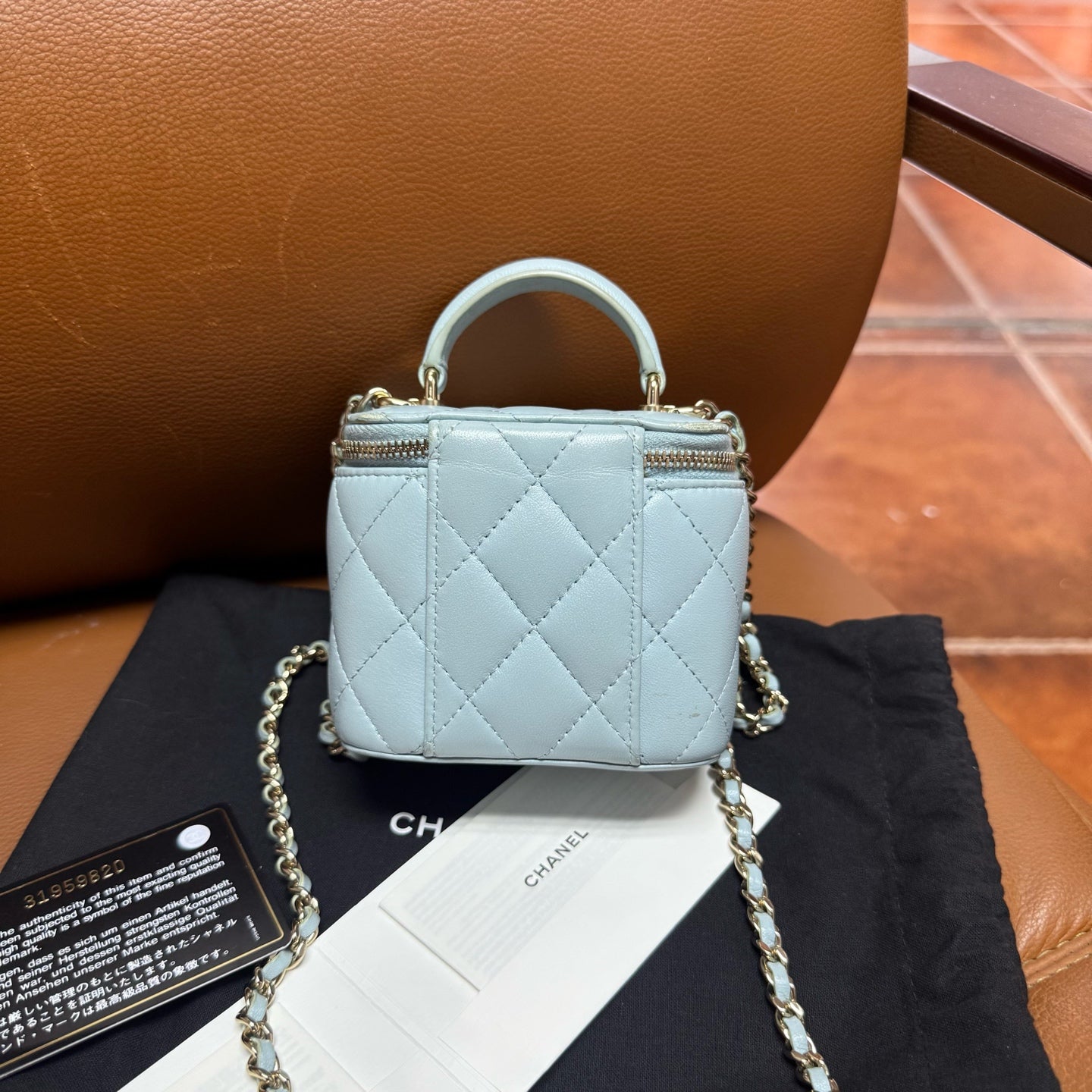 Chanel - Other - Leather - Blue - (mini)