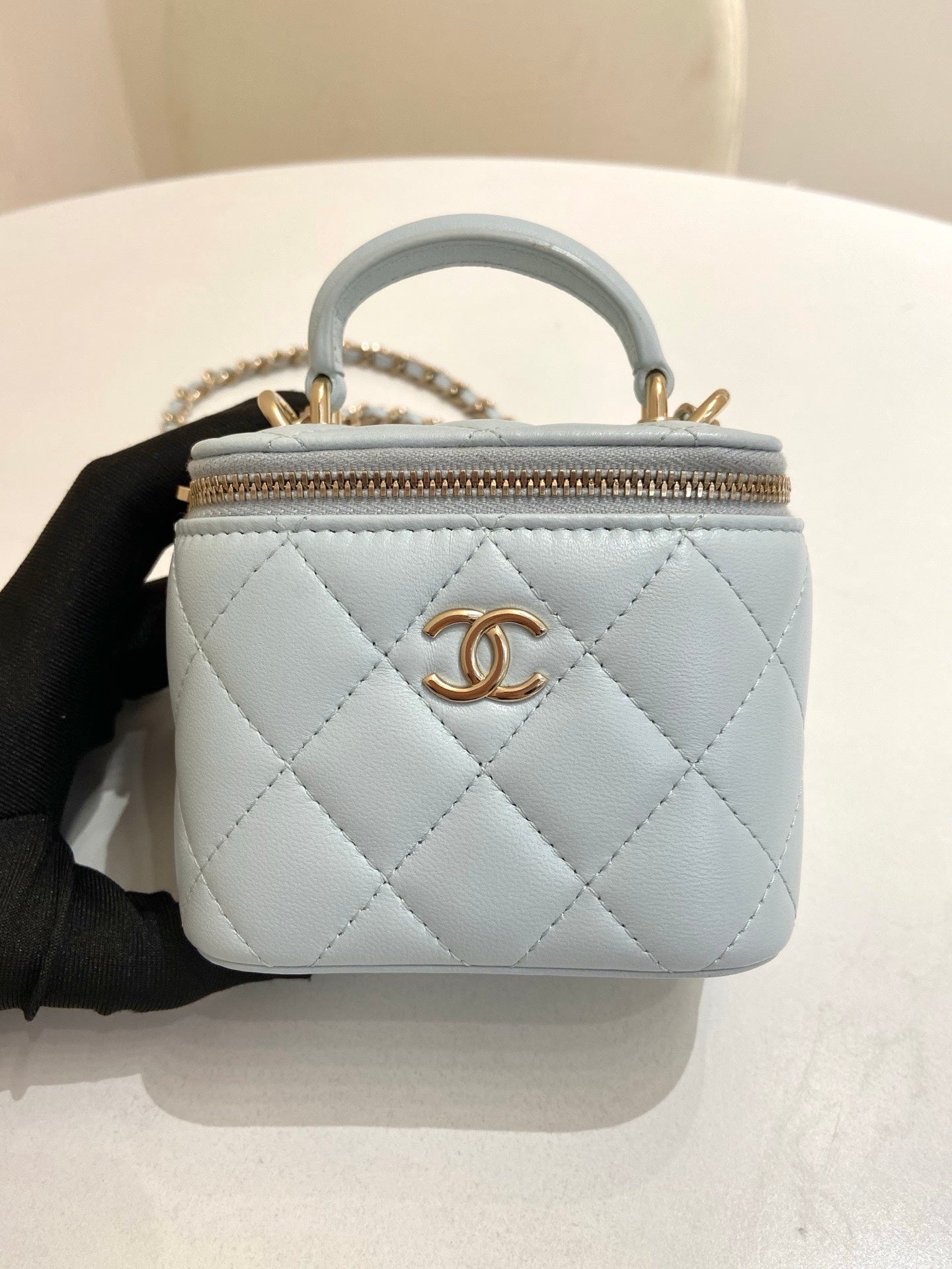 Chanel - Other - Leather - Blue - (mini)
