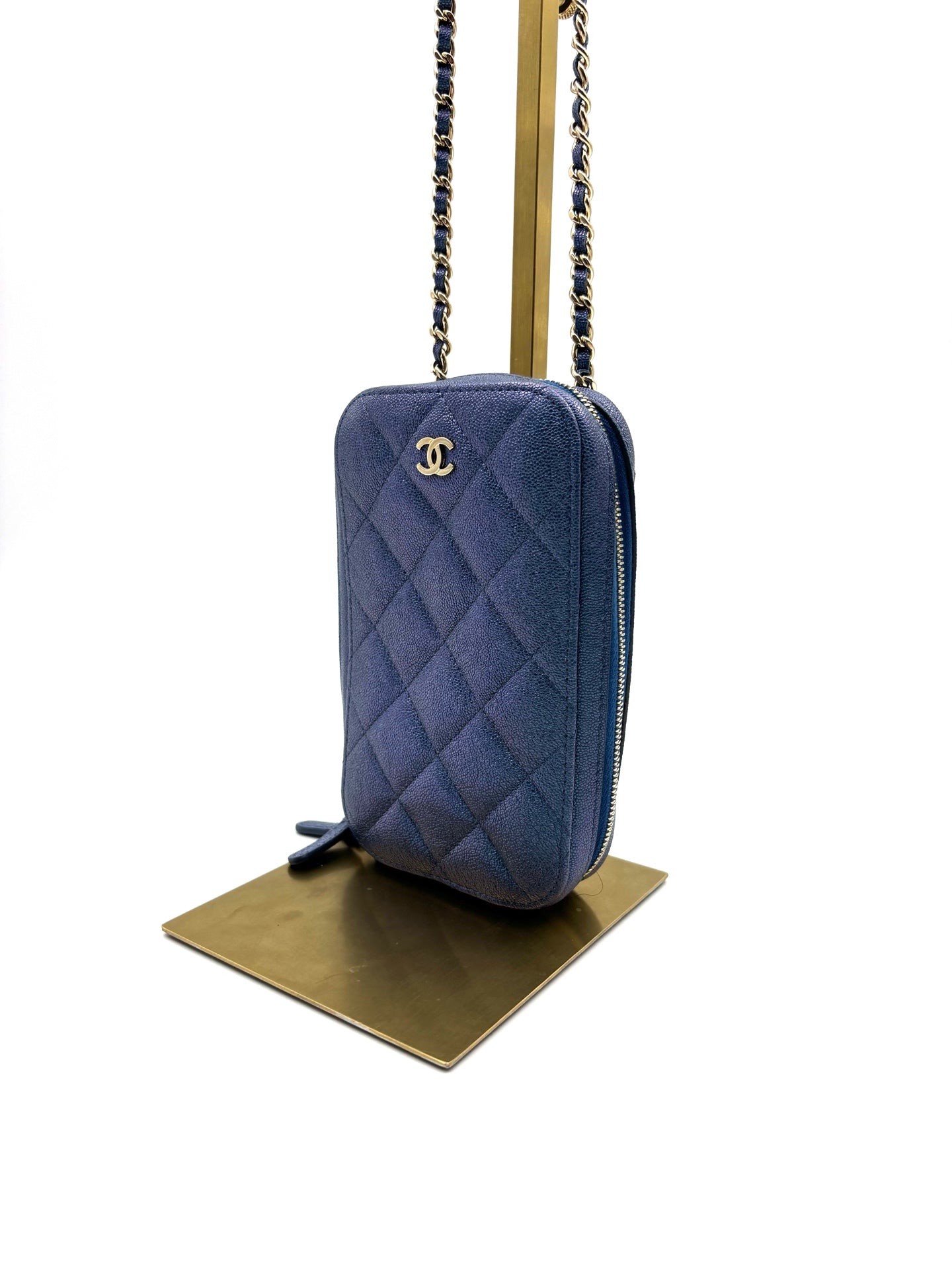 Chanel - Other - Leather - Blue - (mini)