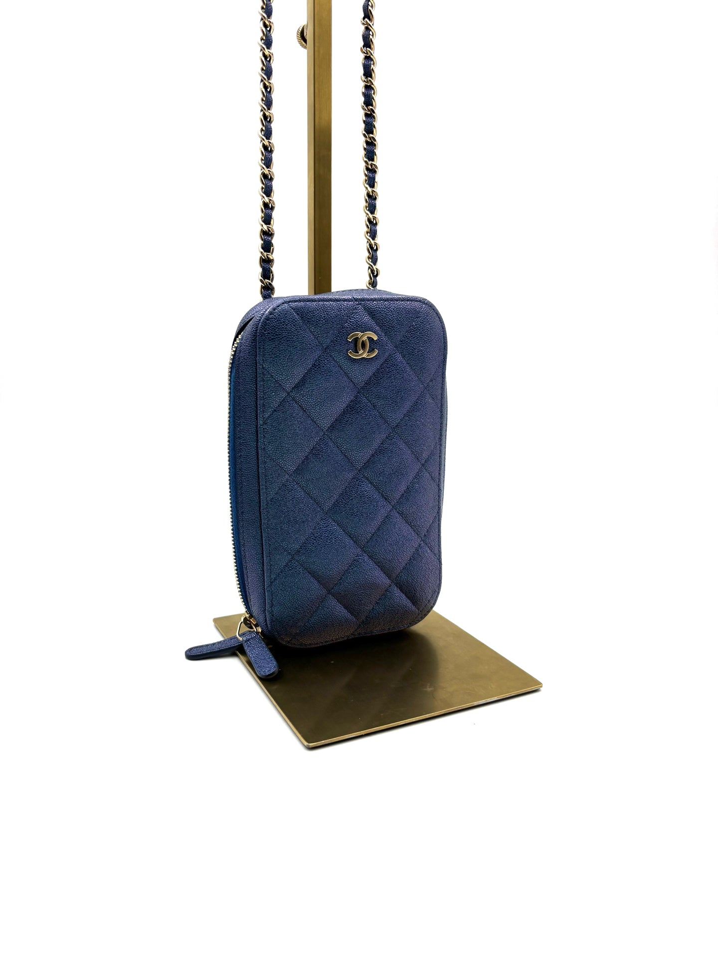 Chanel - Other - Leather - Blue - (mini)