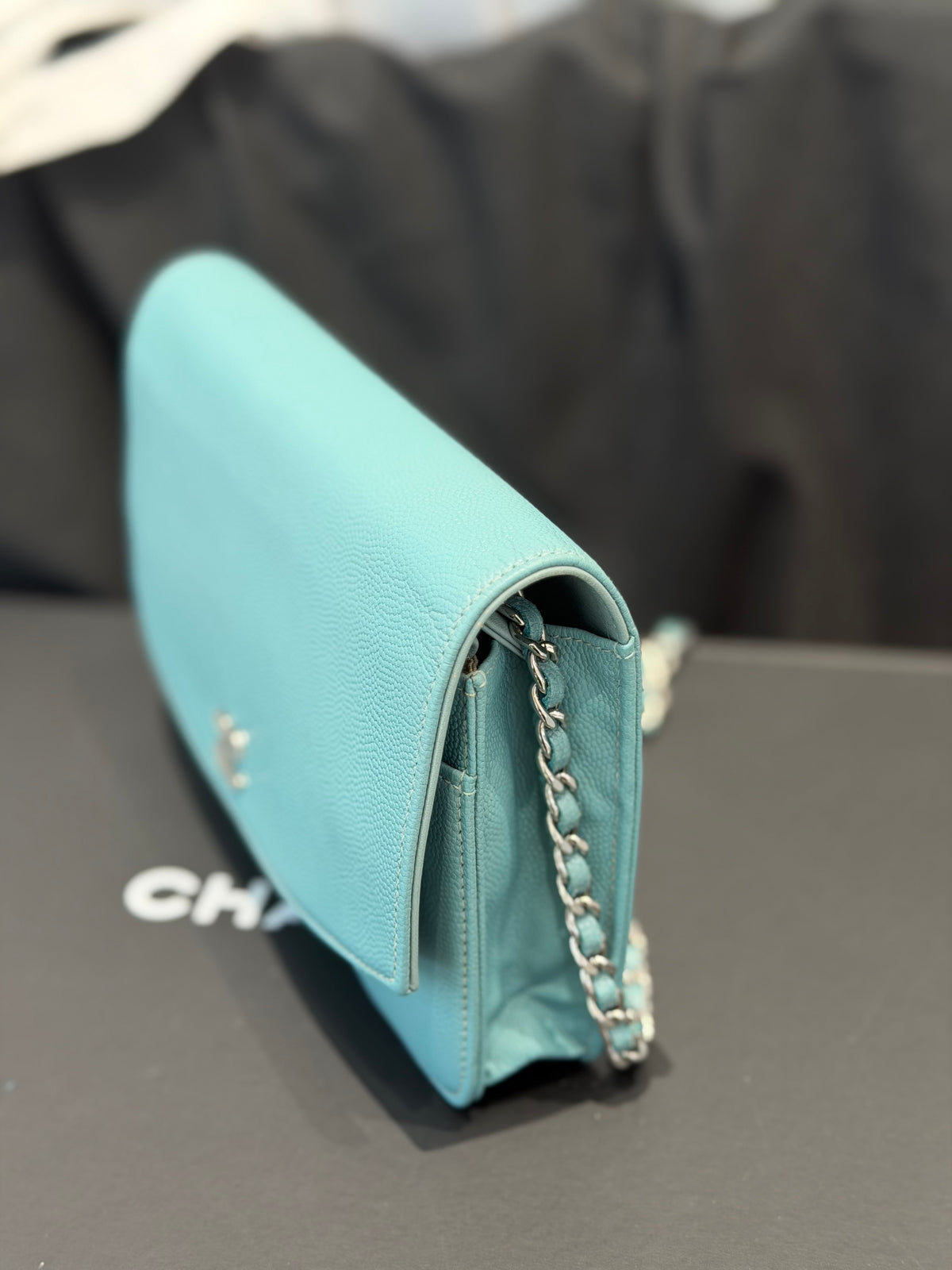 Chanel - Other - Leather - Blue - (mini)