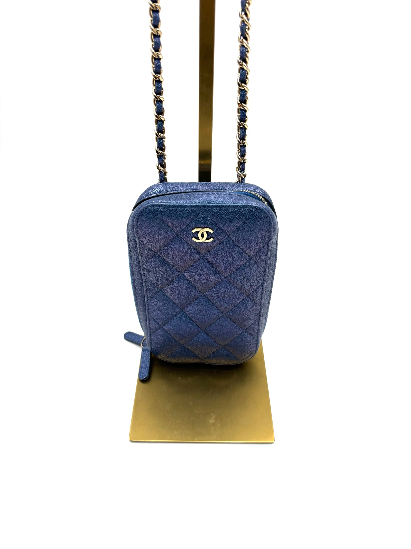 Chanel - Other - Leather - Blue - (mini)