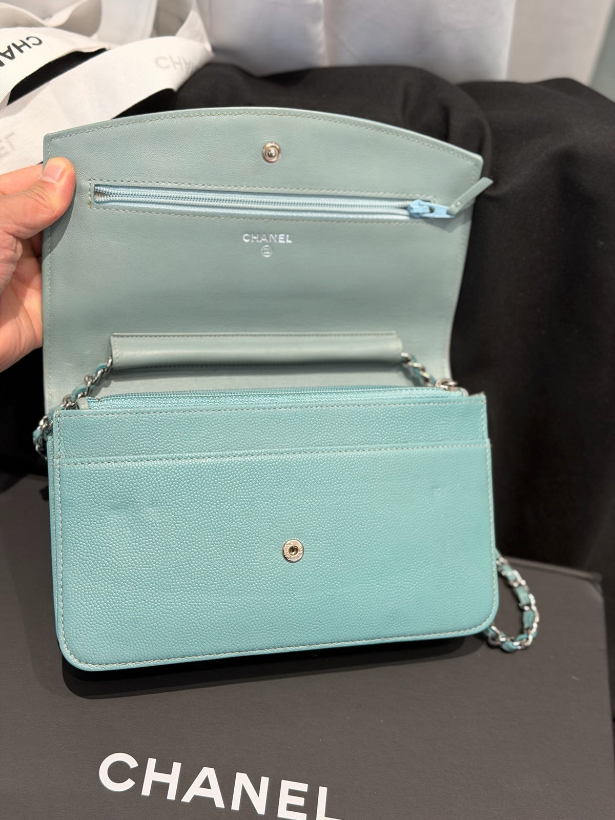 Chanel - Other - Leather - Blue - (mini)