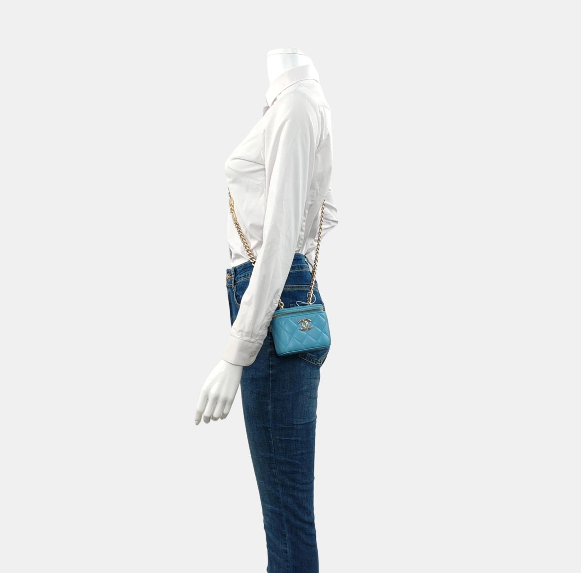 Chanel - Other - Leather - Blue - (mini)