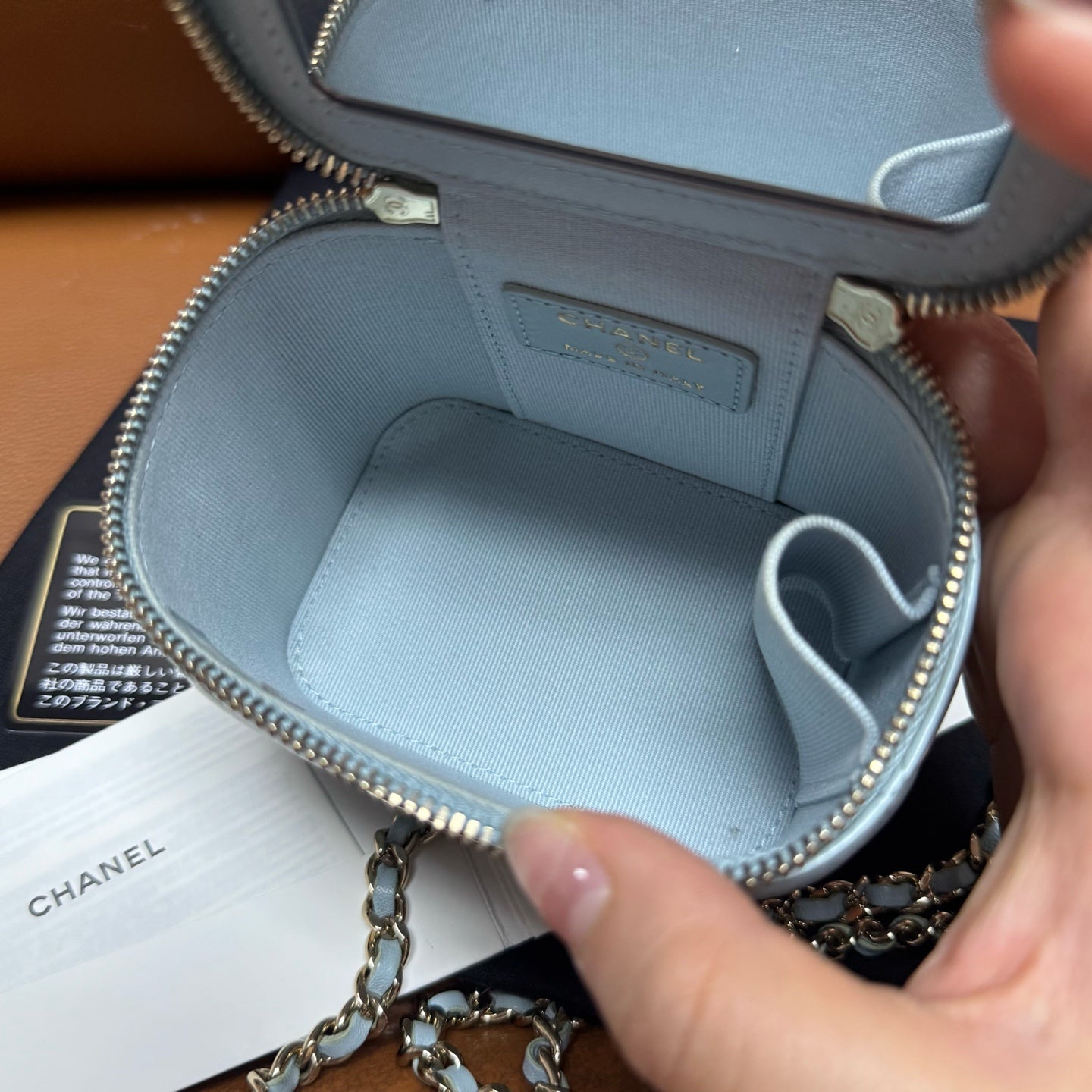 Chanel - Other - Leather - Blue - (mini)