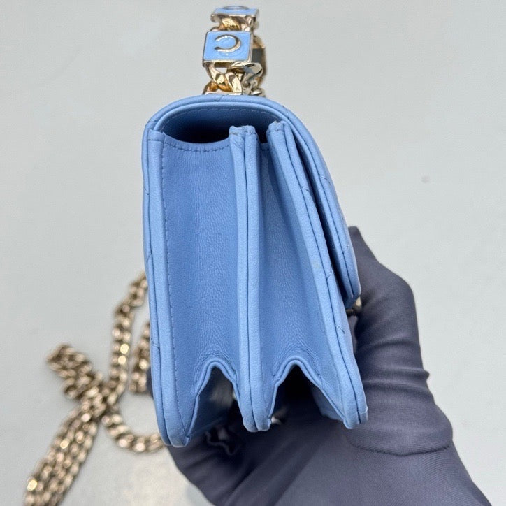 Chanel - Other - Leather - Blue - (mini)