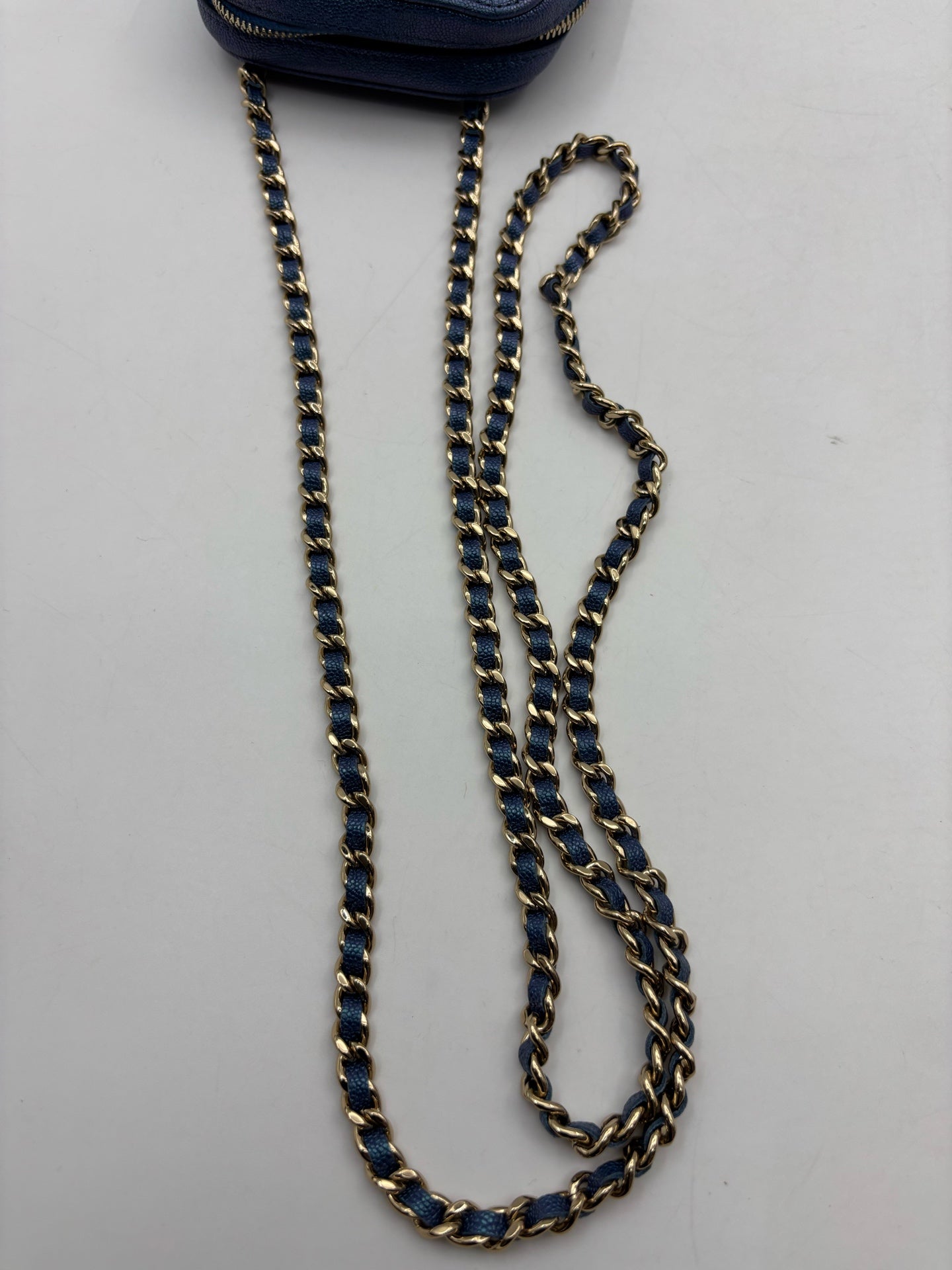 Chanel - Other - Leather - Blue - (mini)
