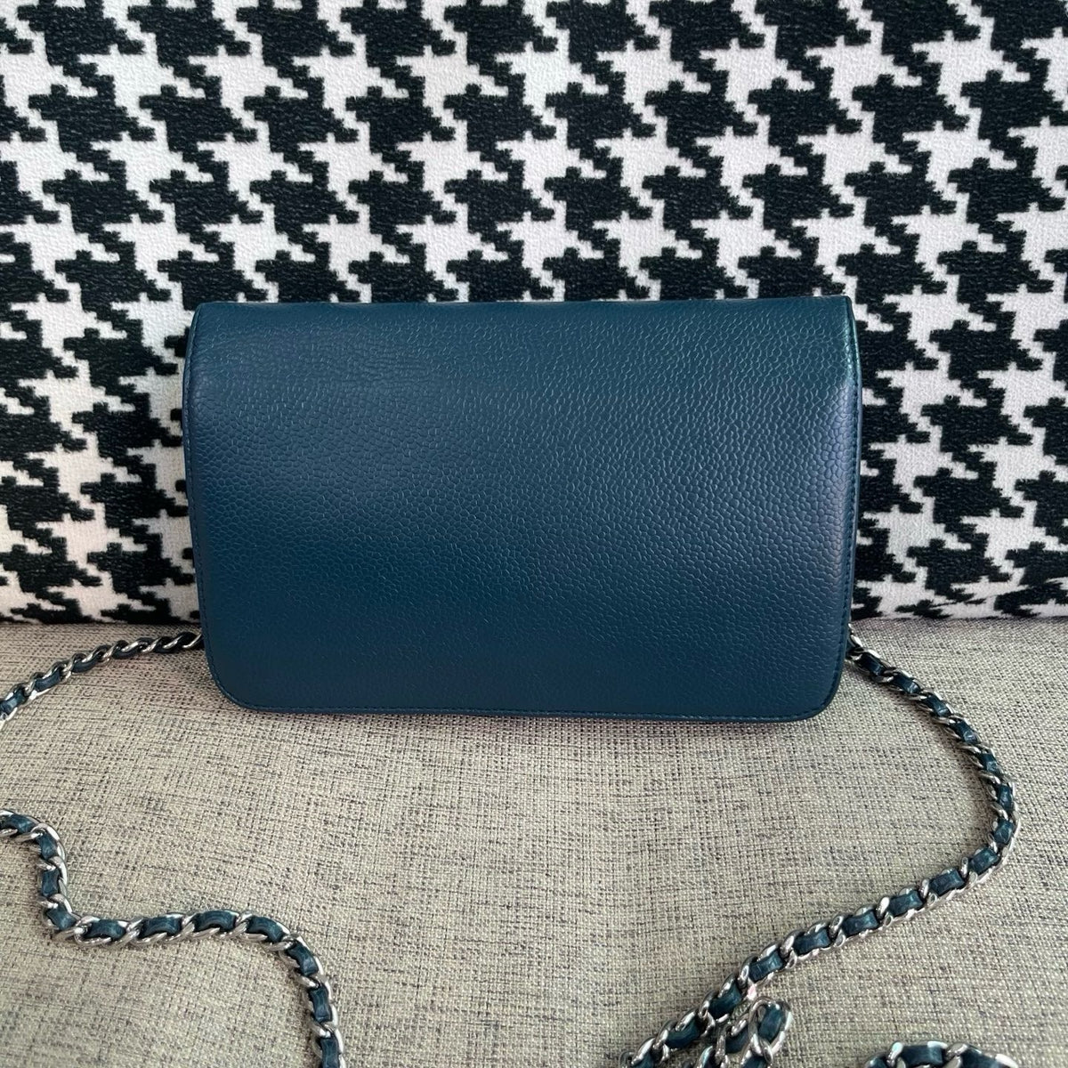 Chanel - Other - Leather - Blue - (small)