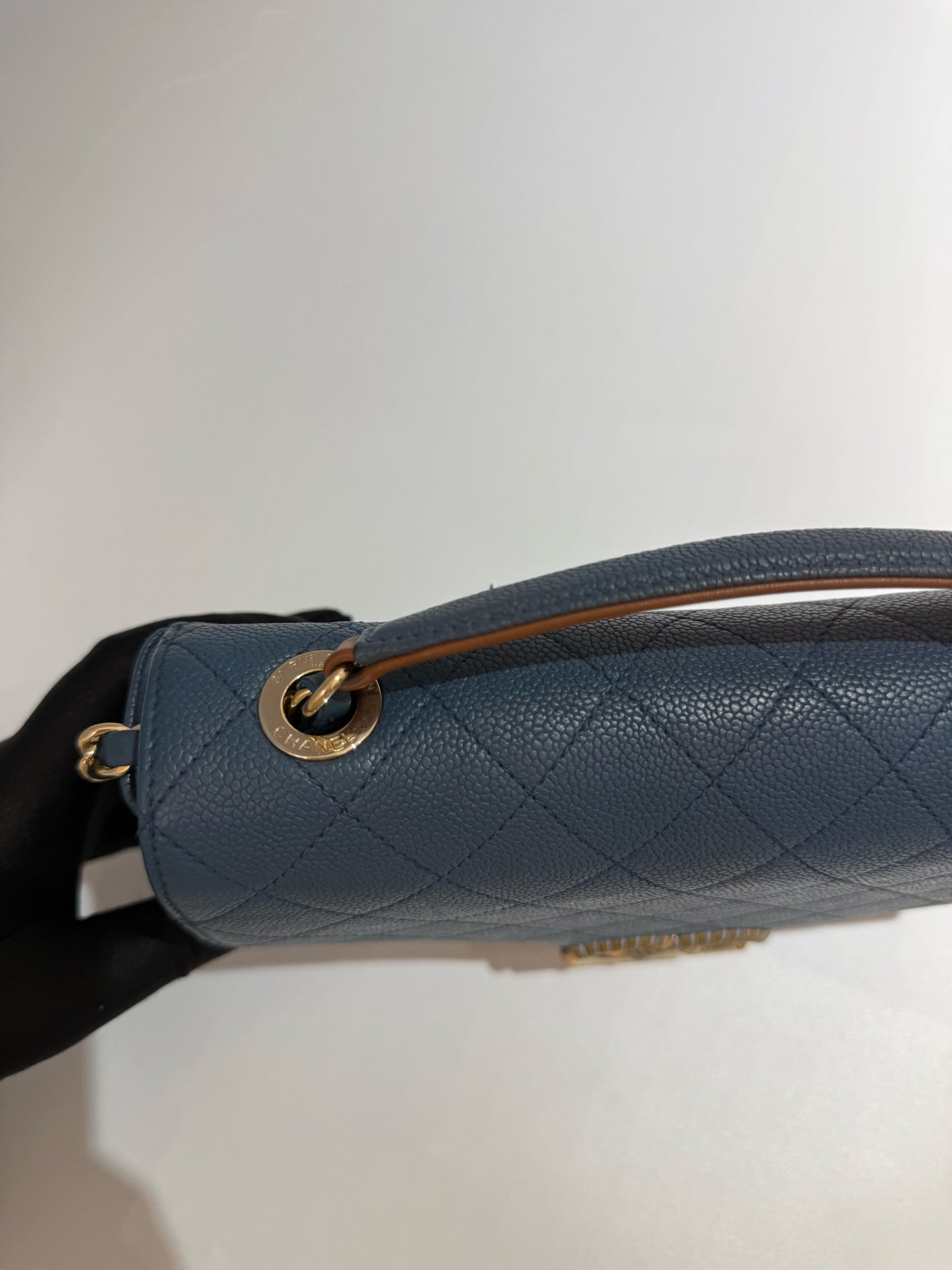 Chanel - Other - Leather - Blue - (small)