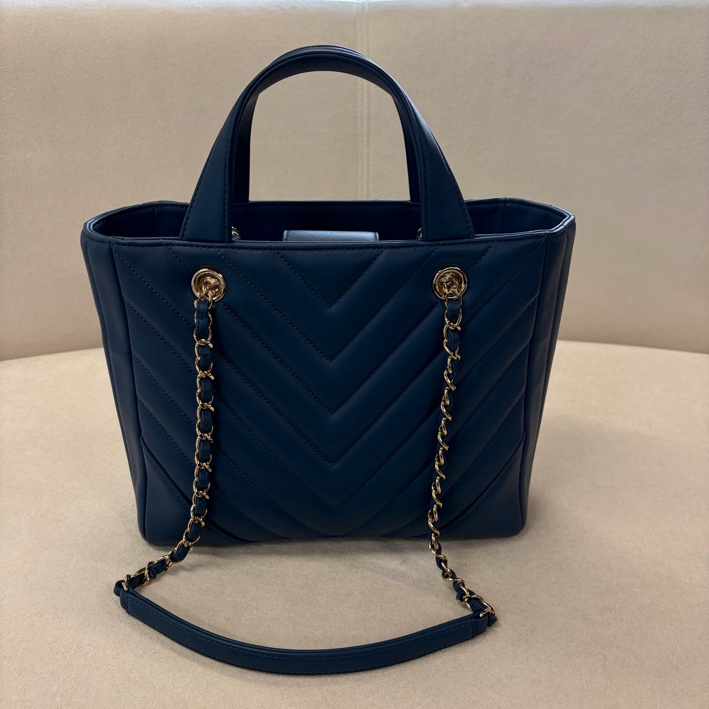 Chanel - Other - Leather - Blue - (small)