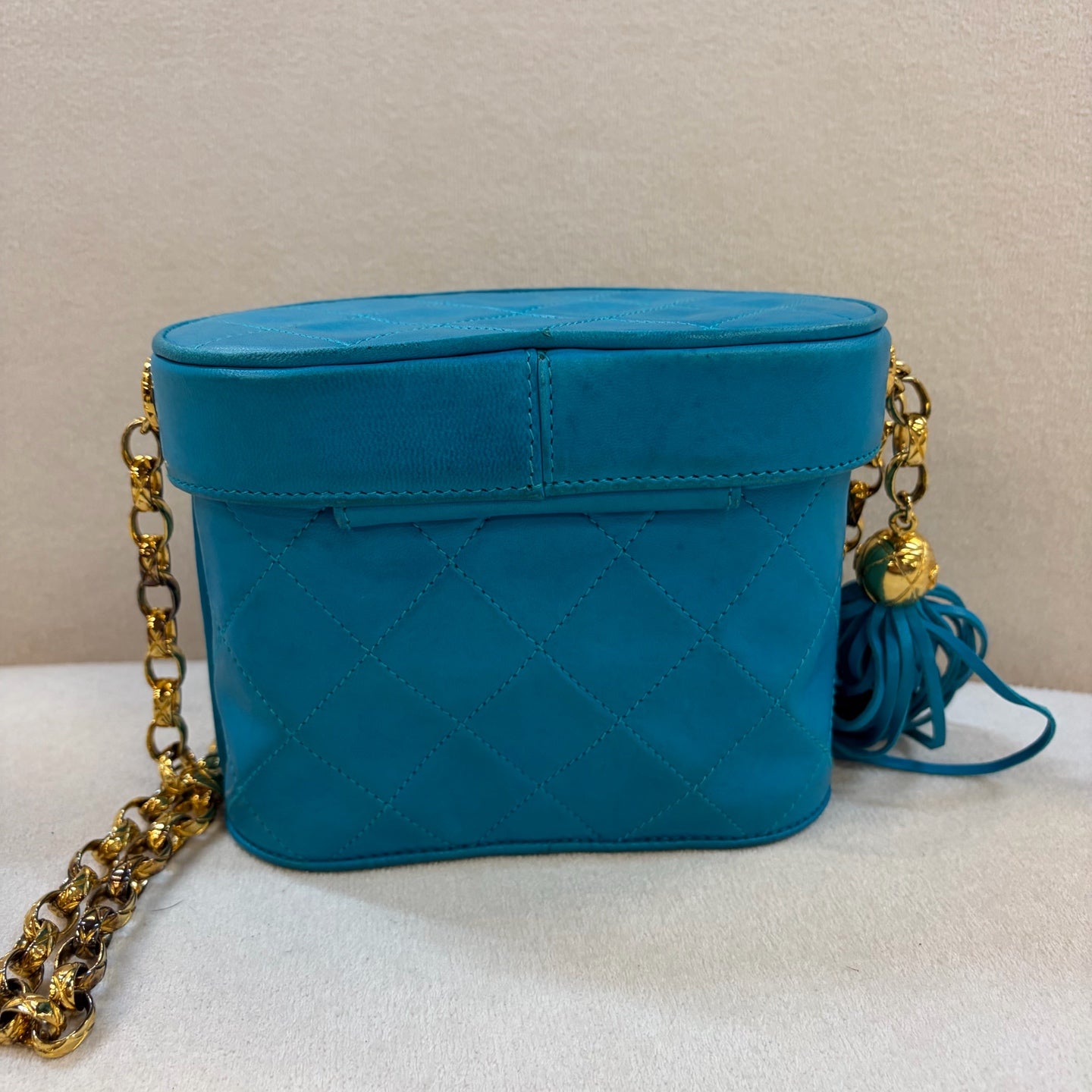 Chanel - Other - Leather - Blue - (small)
