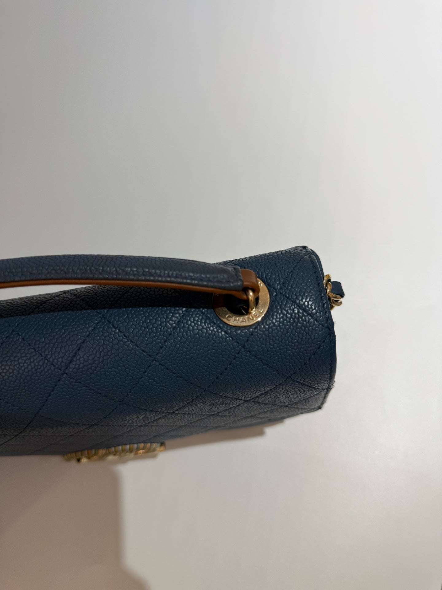 Chanel - Other - Leather - Blue - (small)