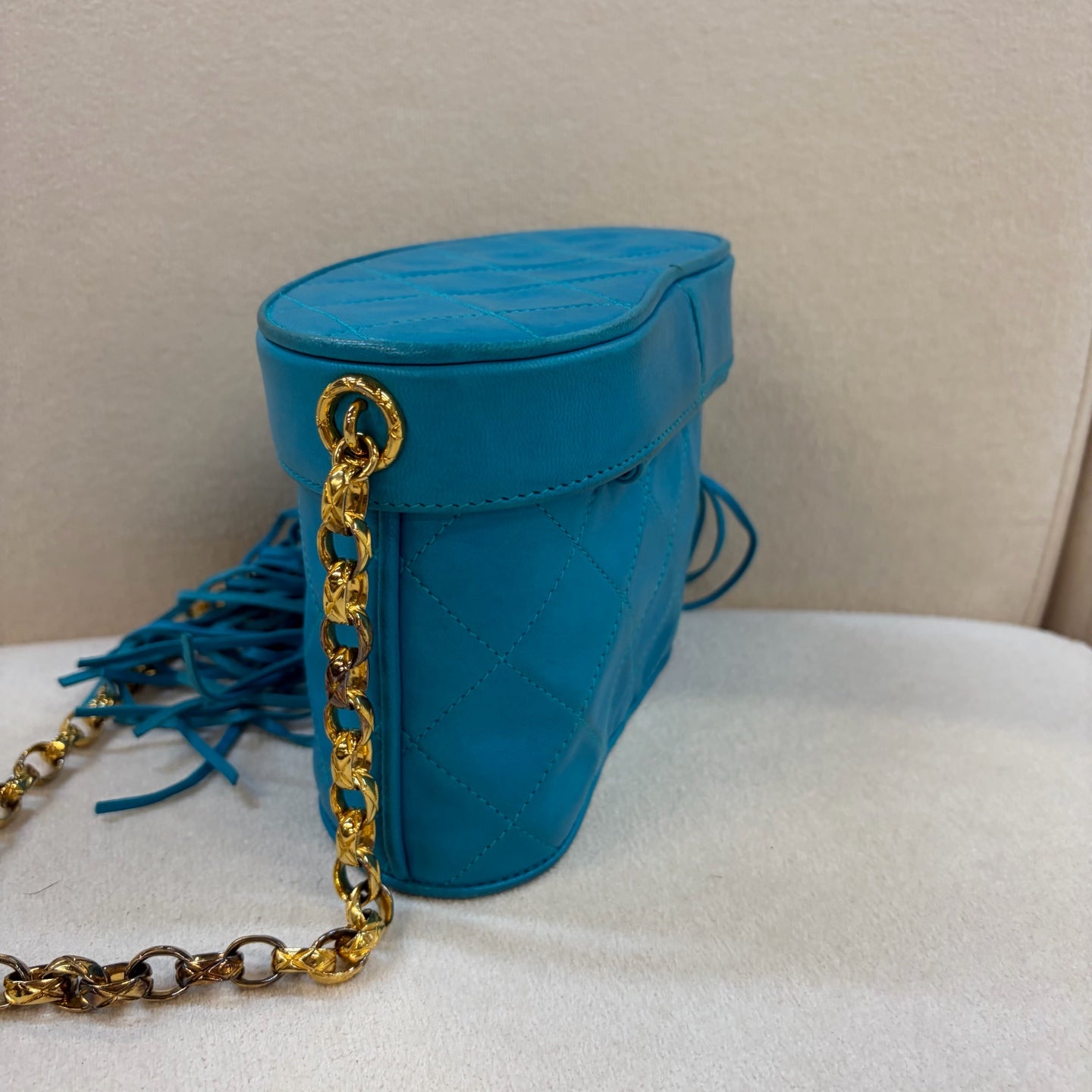 Chanel - Other - Leather - Blue - (small)