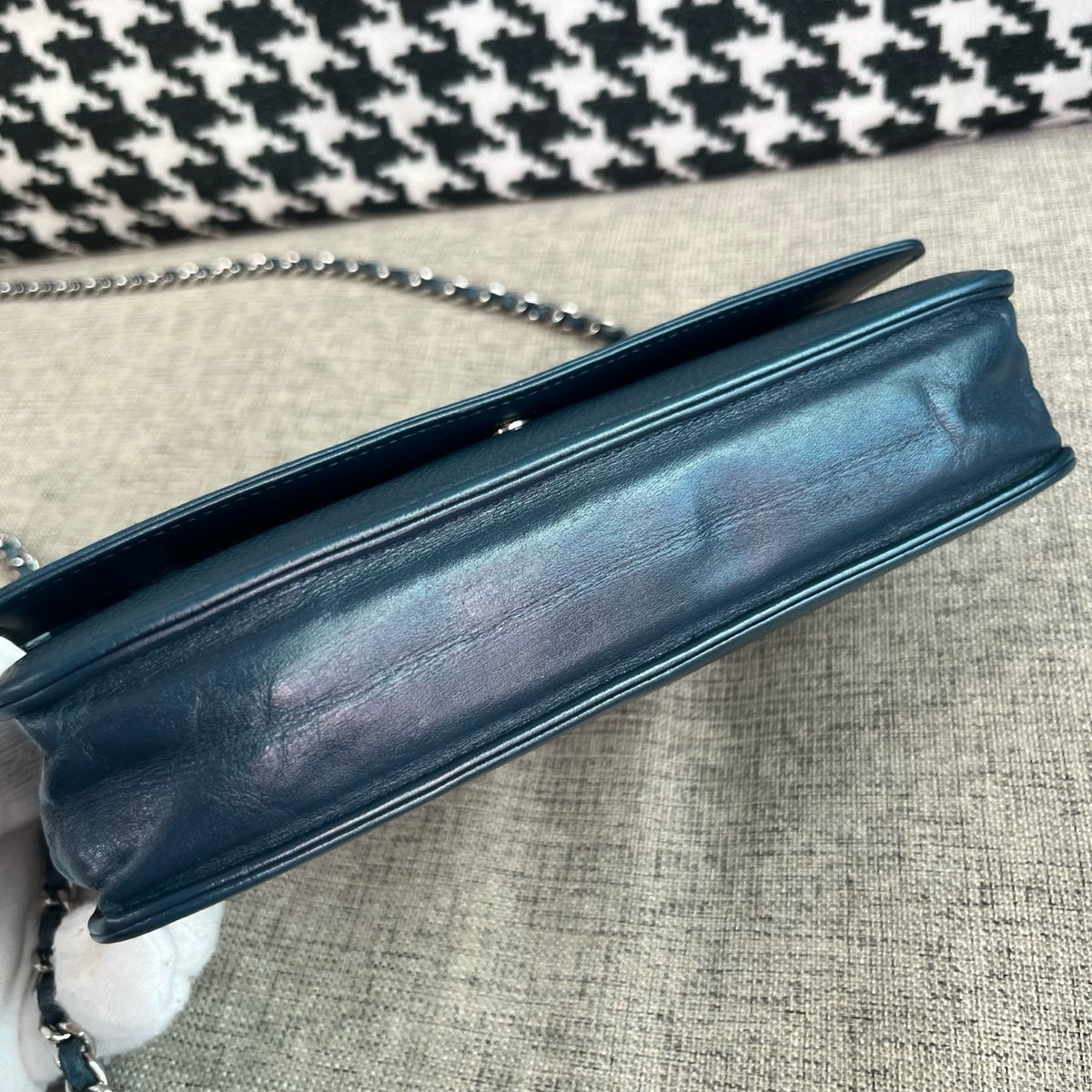 Chanel - Other - Leather - Blue - (small)