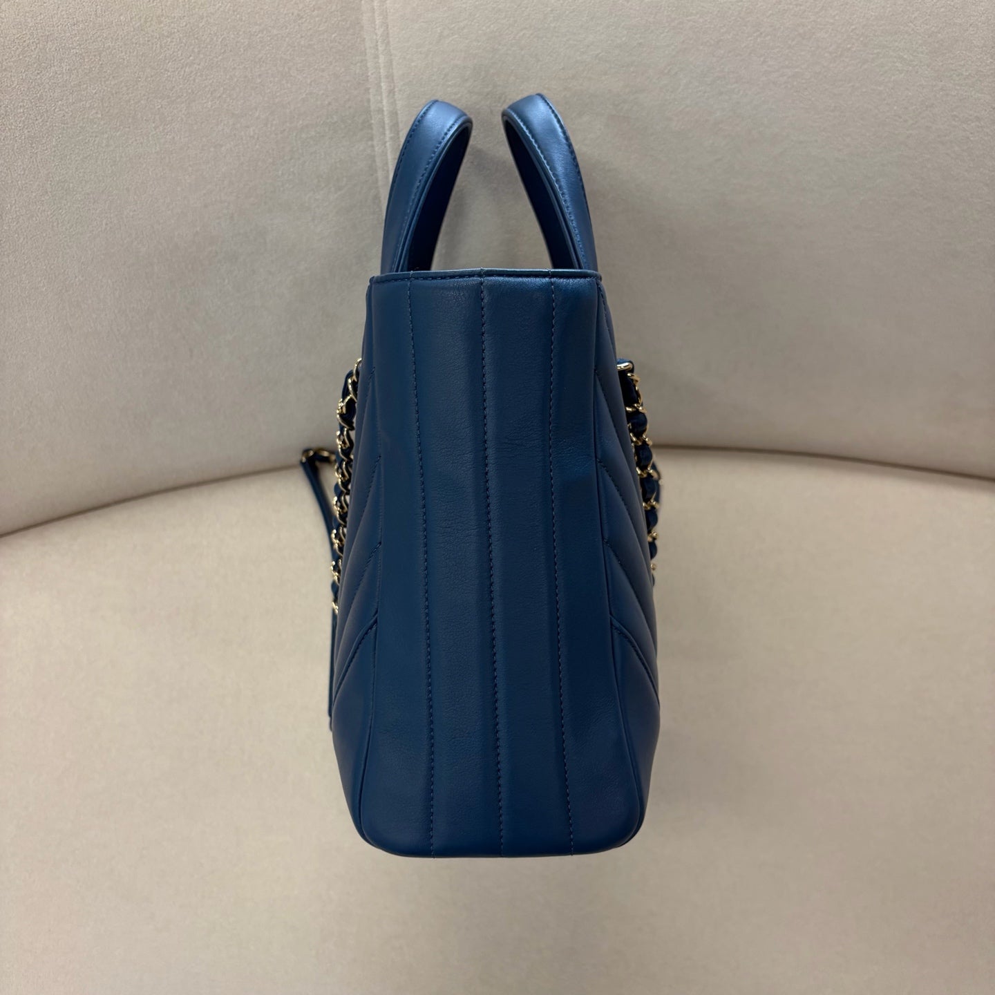 Chanel - Other - Leather - Blue - (small)