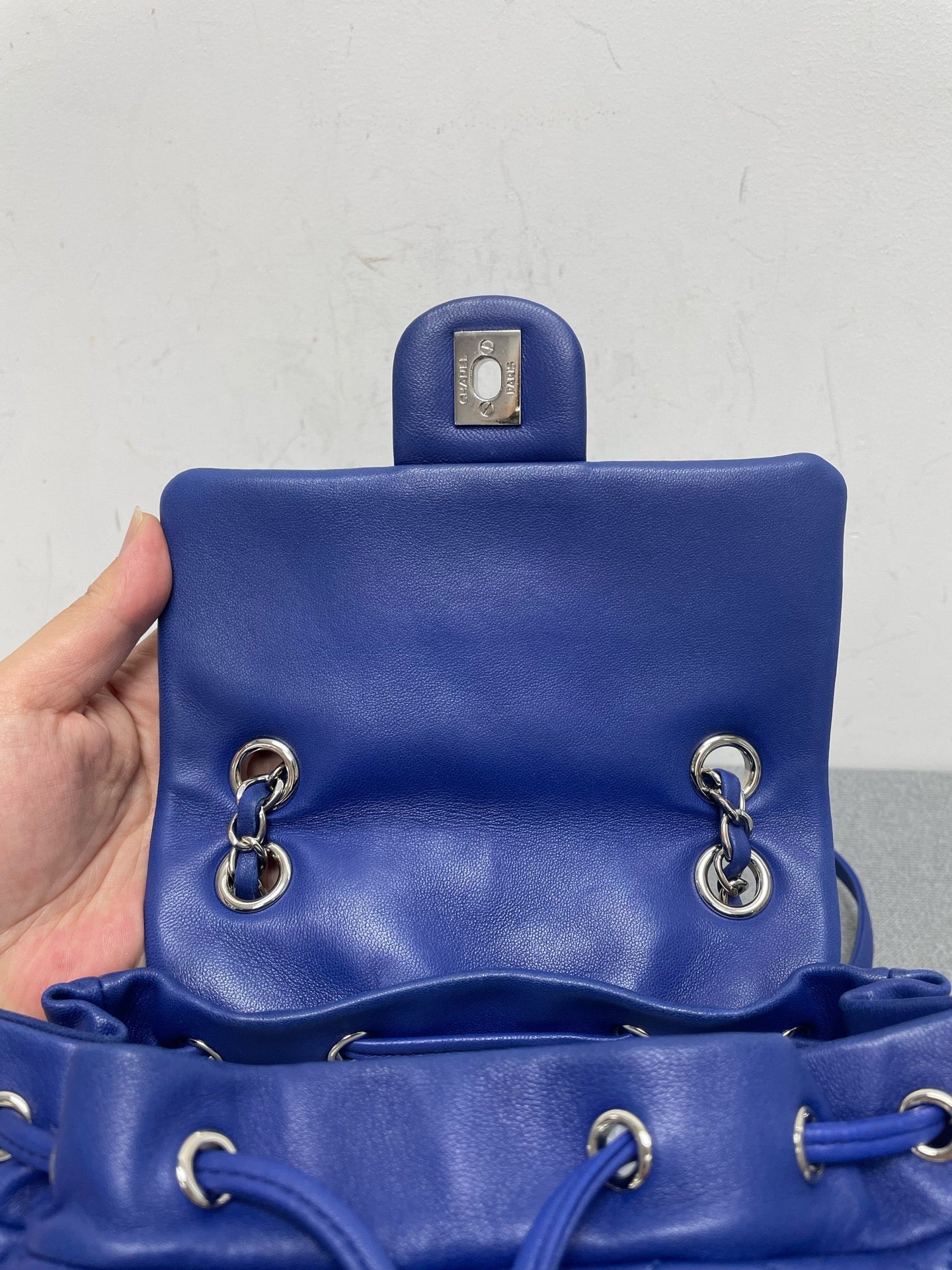 Chanel - Other - Leather - Blue - (Small)