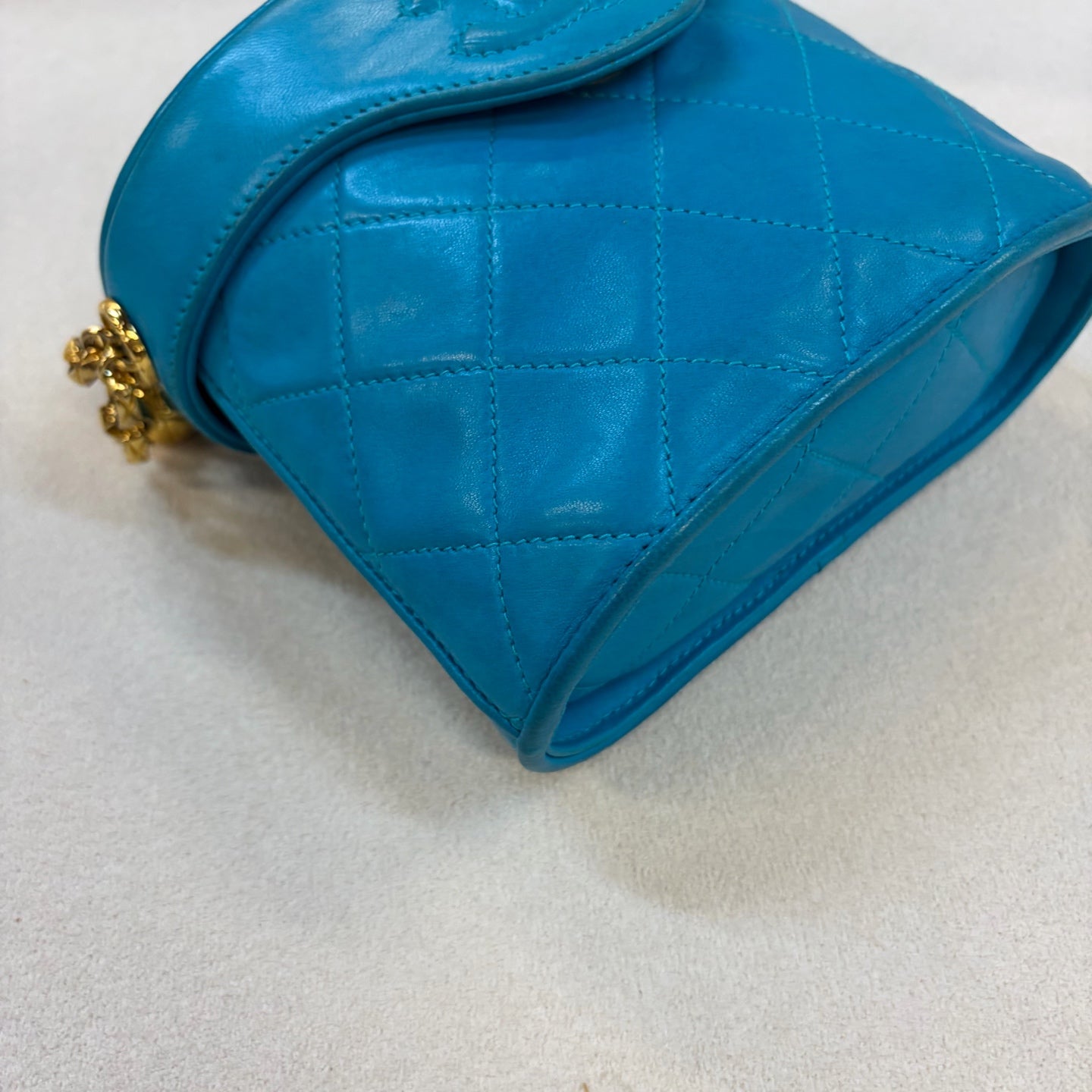 Chanel - Other - Leather - Blue - (small)