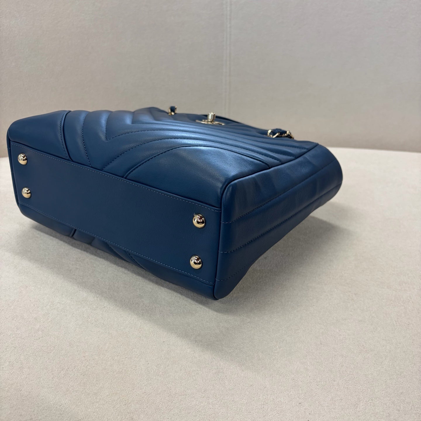 Chanel - Other - Leather - Blue - (small)
