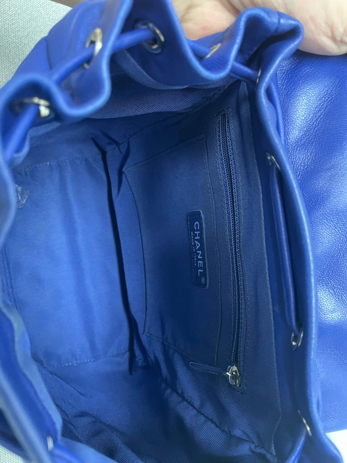 Chanel - Other - Leather - Blue - (Small)