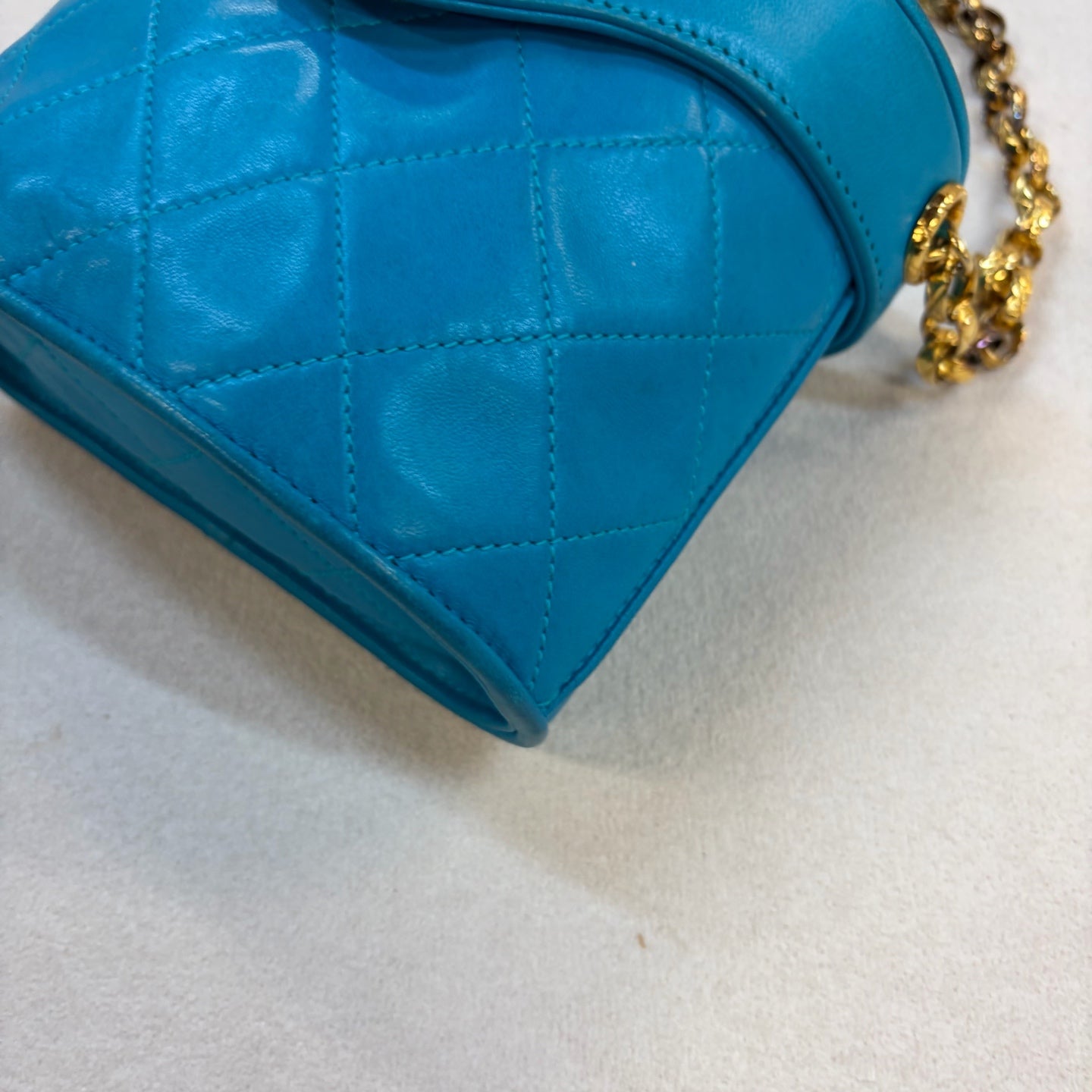 Chanel - Other - Leather - Blue - (small)