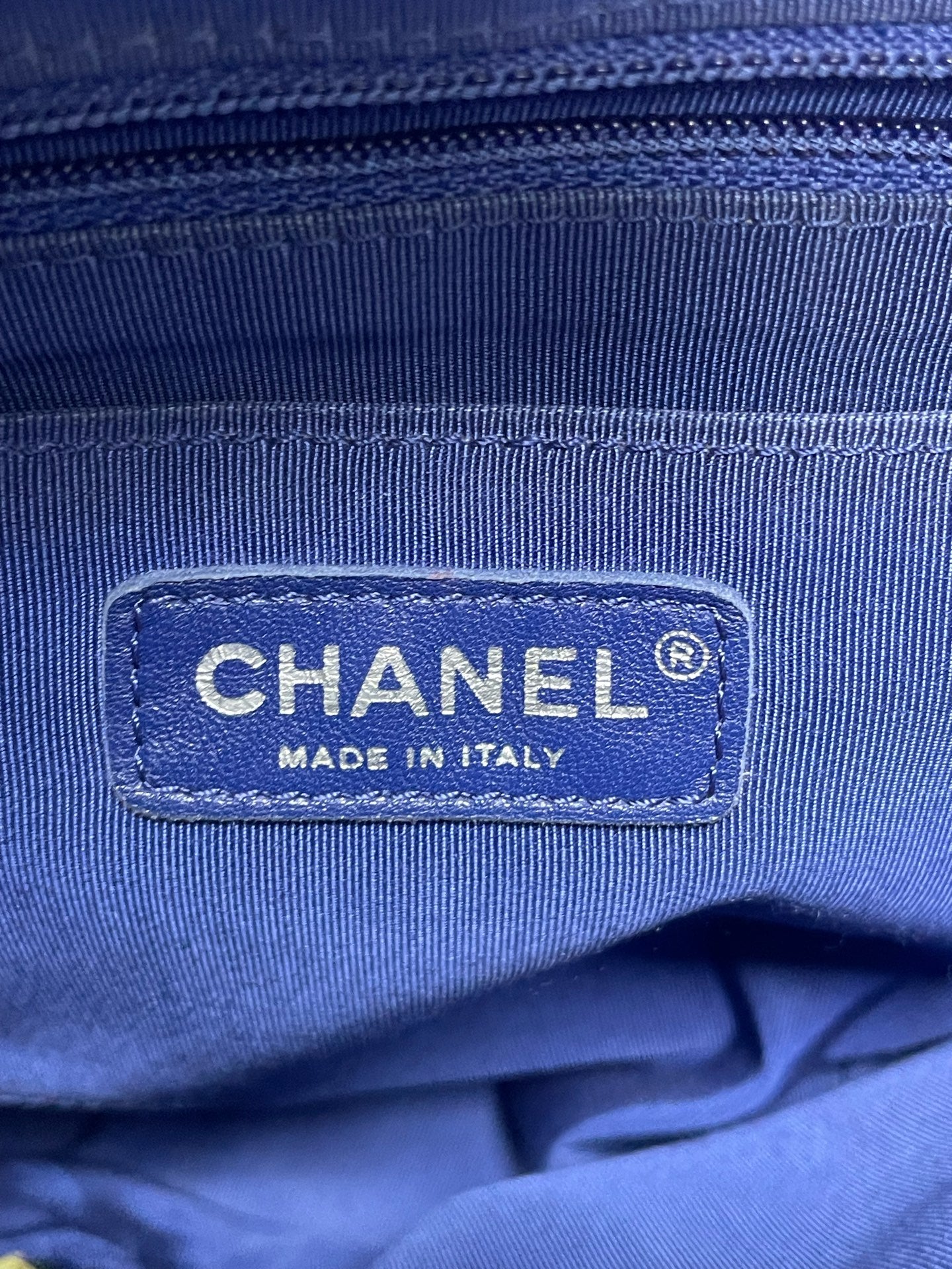 Chanel - Other - Leather - Blue - (Small)