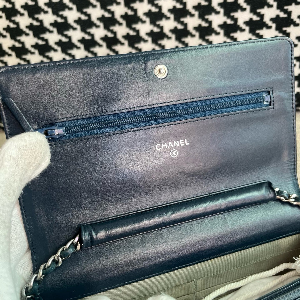 Chanel - Other - Leather - Blue - (small)