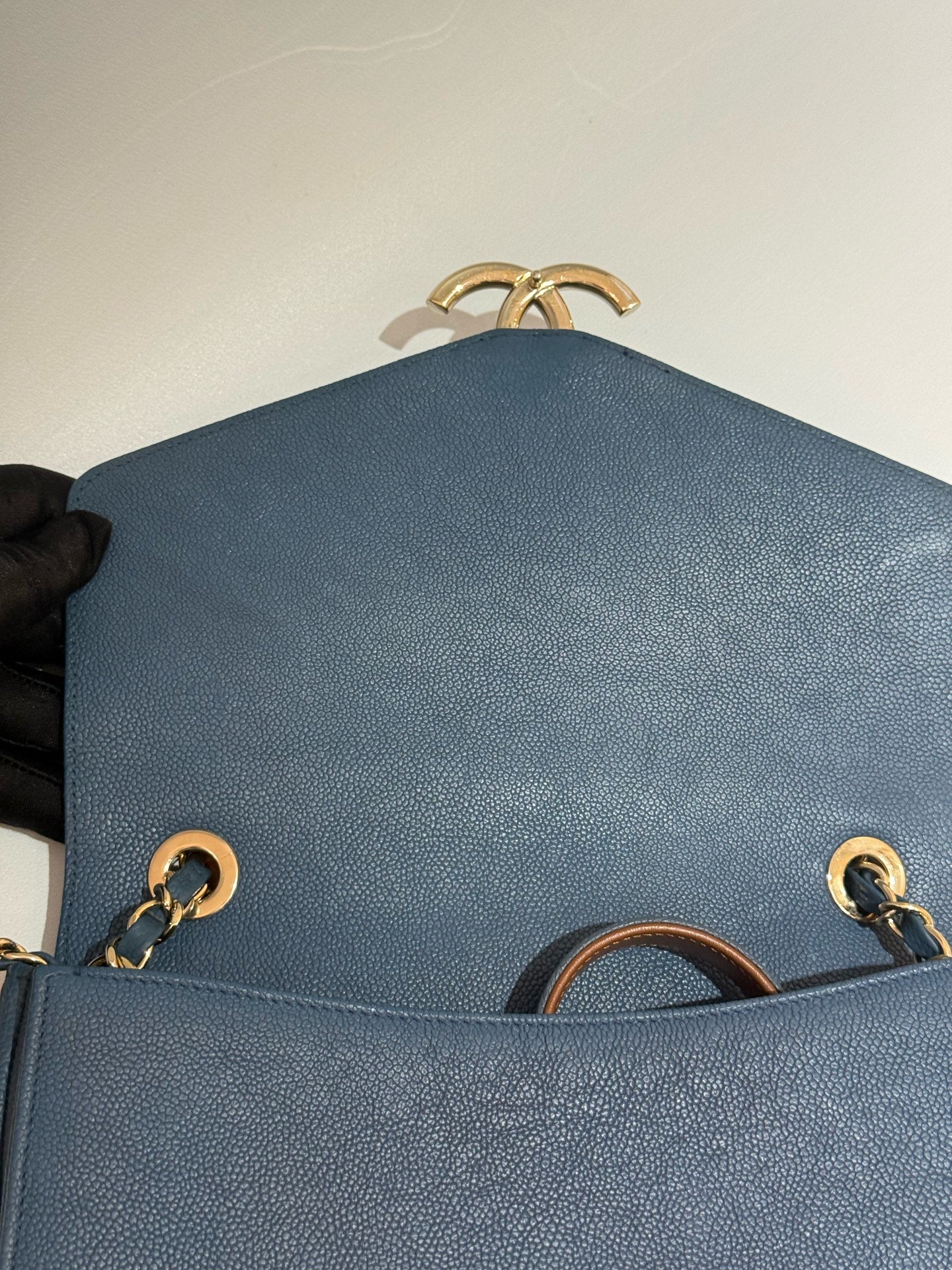 Chanel - Other - Leather - Blue - (small)