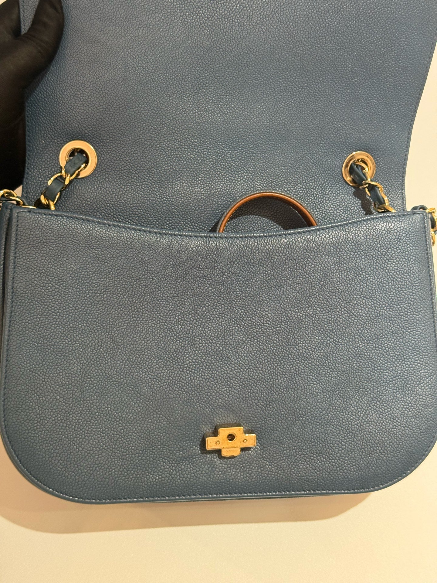 Chanel - Other - Leather - Blue - (small)