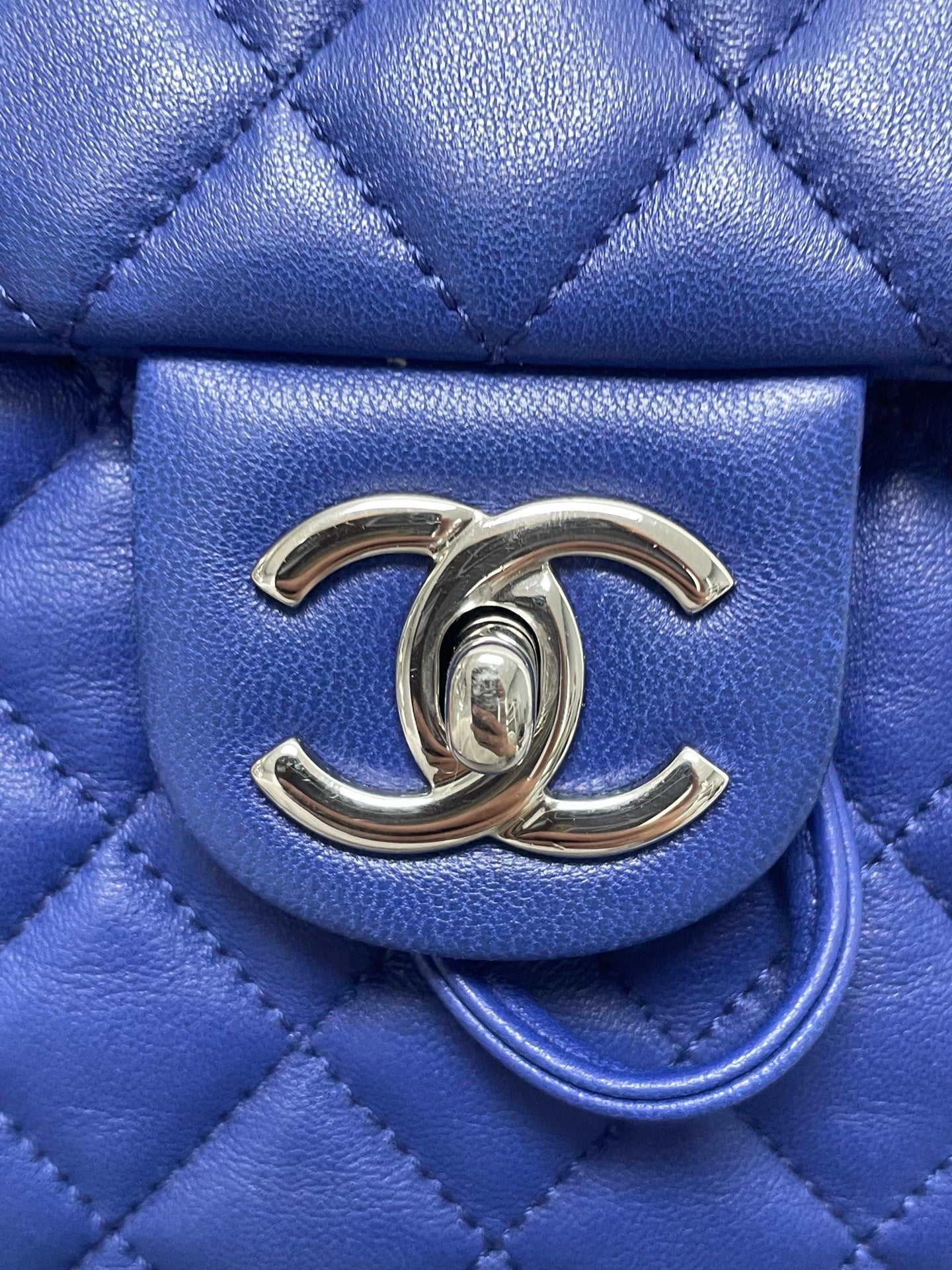 Chanel - Other - Leather - Blue - (Small)