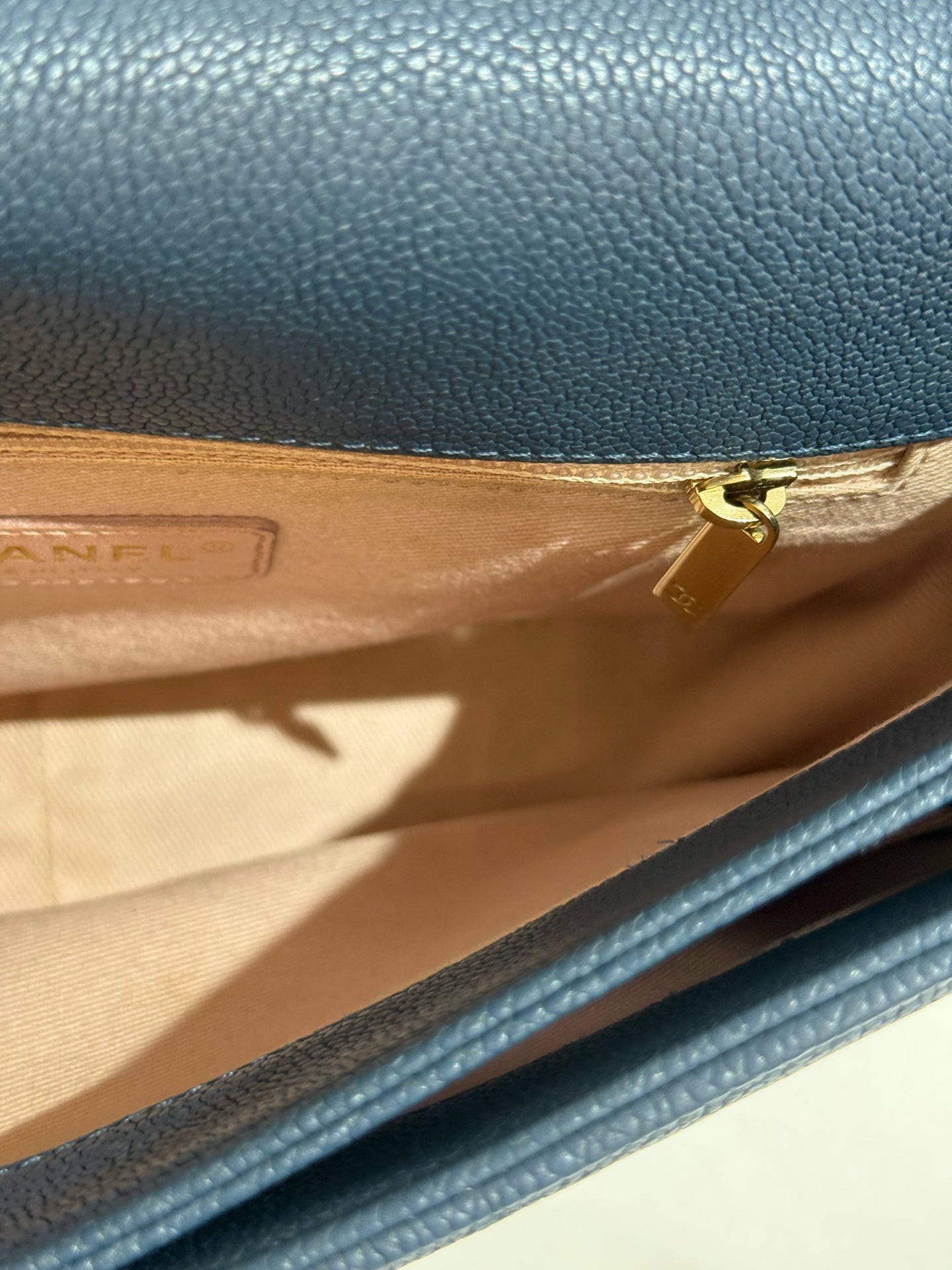Chanel - Other - Leather - Blue - (small)