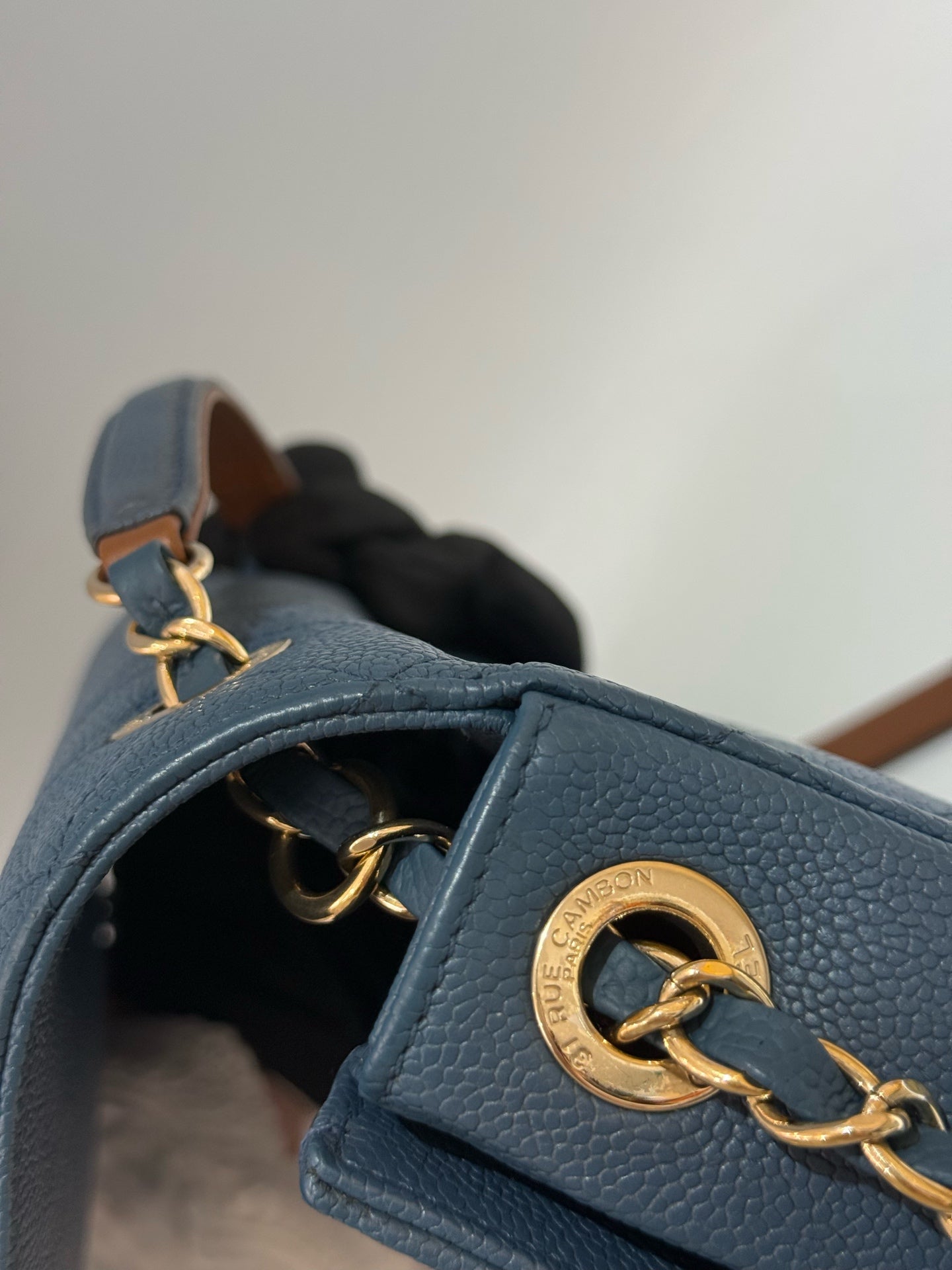 Chanel - Other - Leather - Blue - (small)