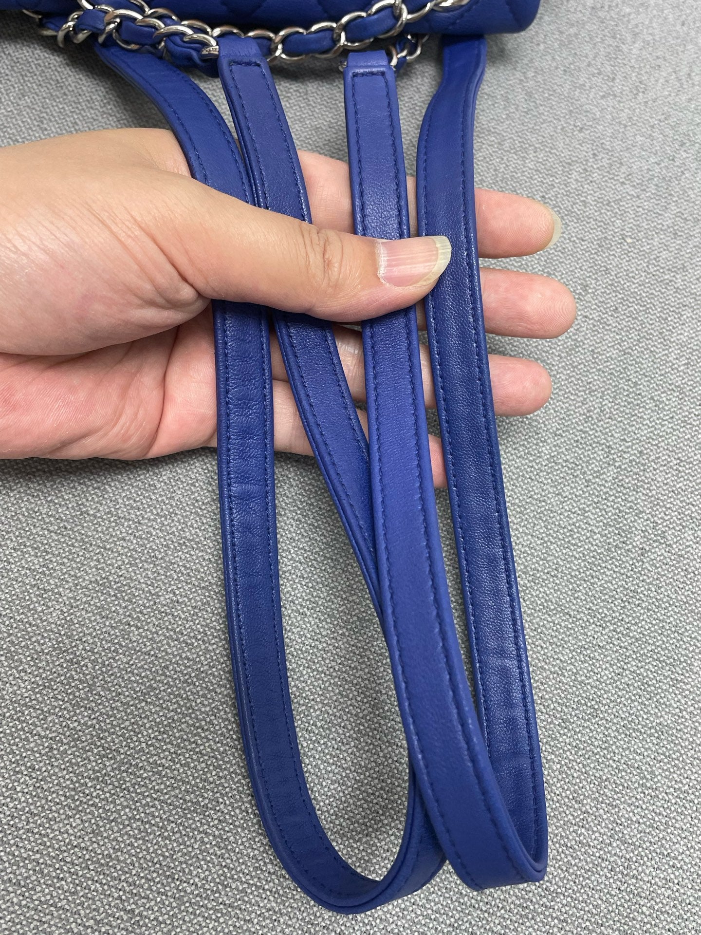 Chanel - Other - Leather - Blue - (Small)