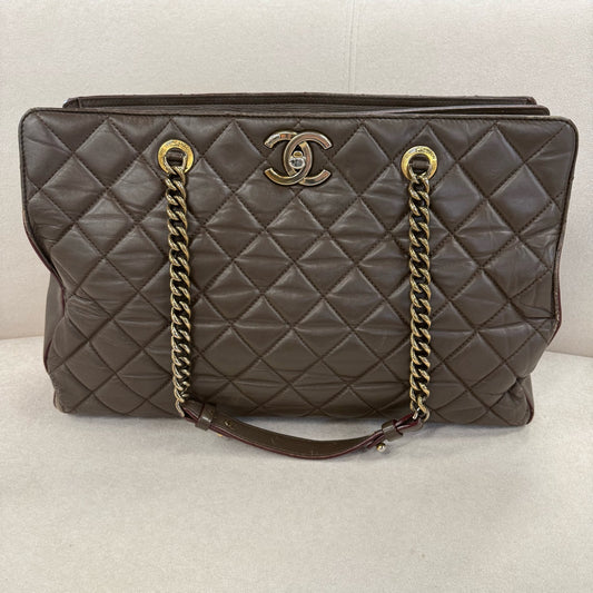 Chanel - Other - Leather - Brown - (large)
