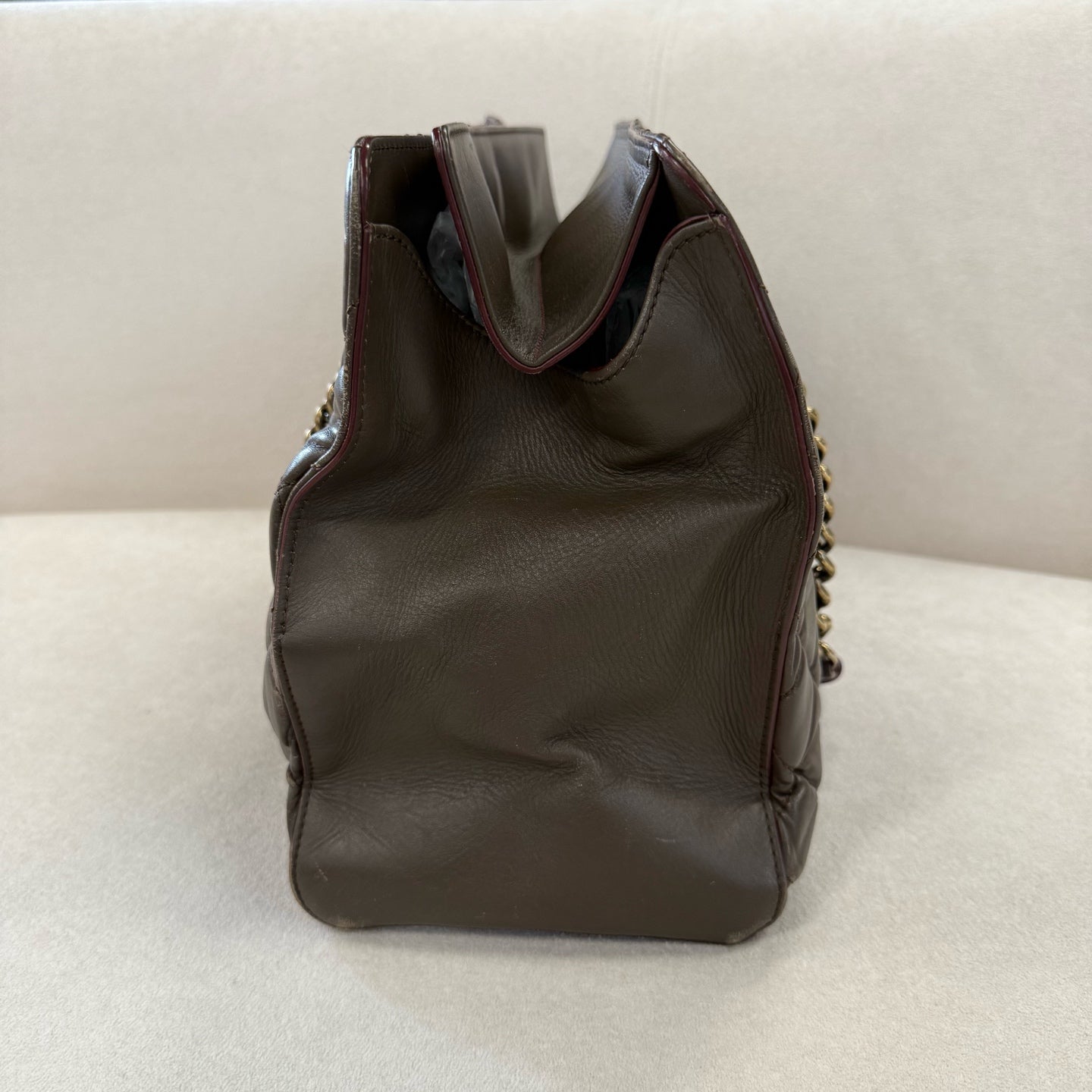 Chanel - Other - Leather - Brown - (large)