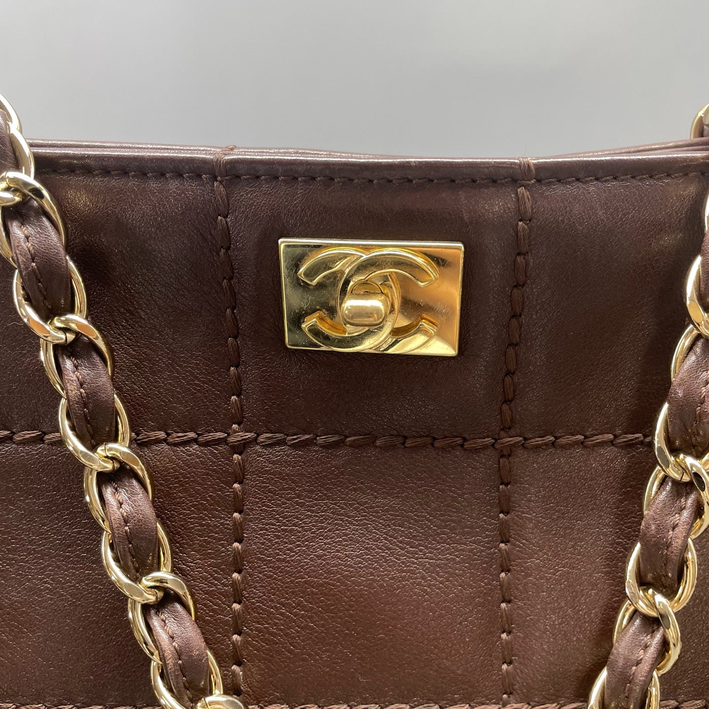 Chanel - Other - Leather - Brown - (Large)