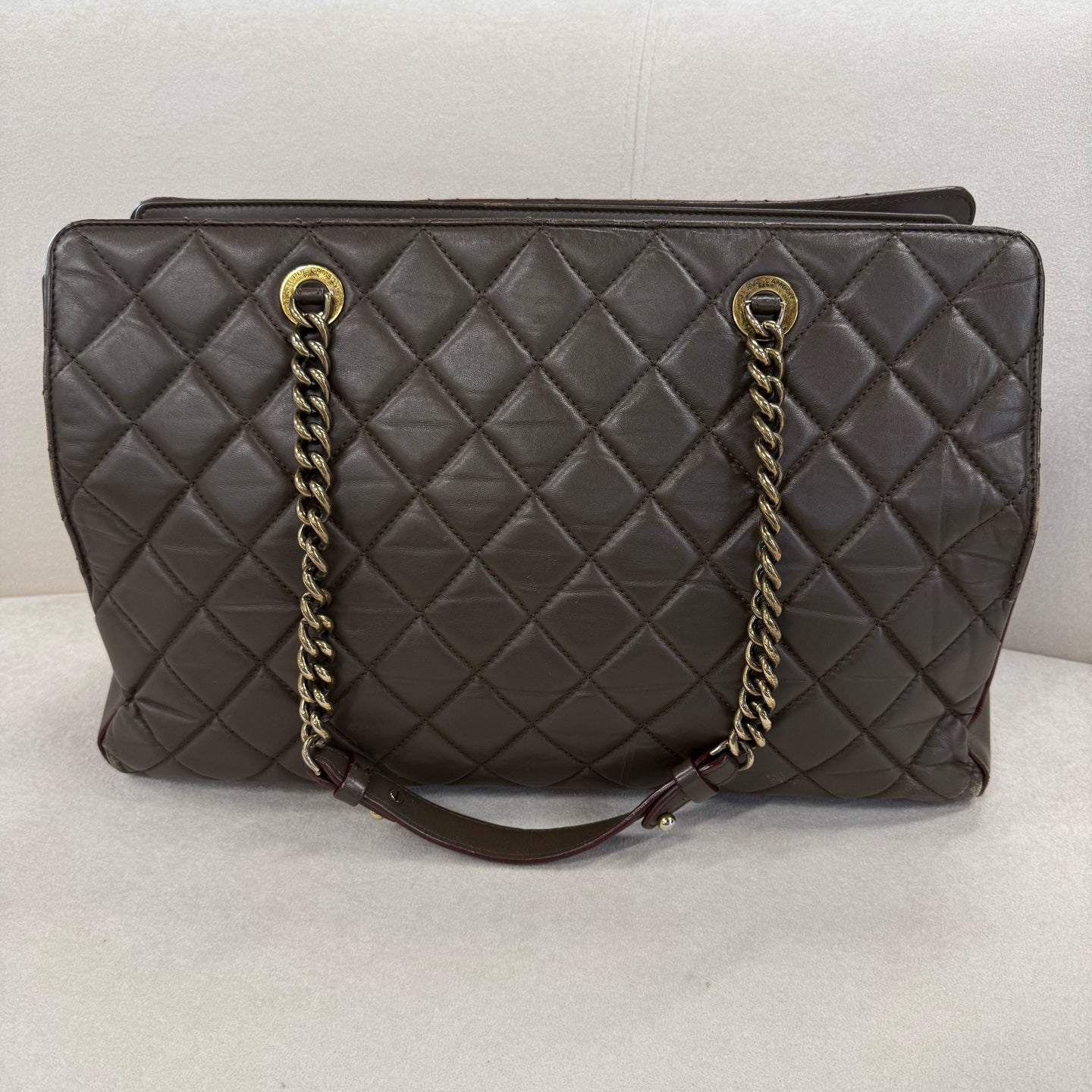 Chanel - Other - Leather - Brown - (large)
