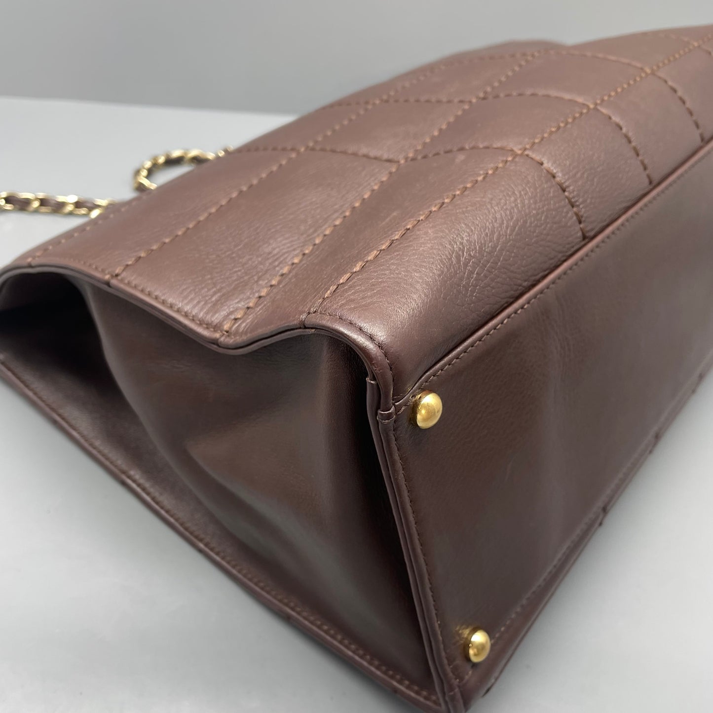 Chanel - Other - Leather - Brown - (Large)