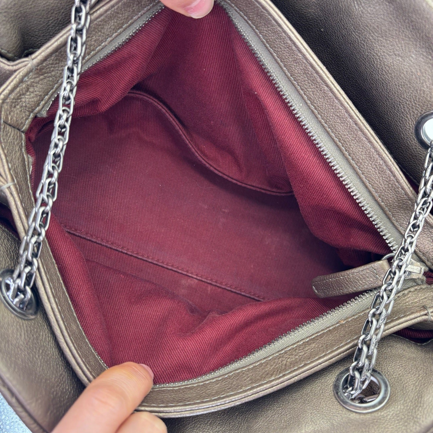 Chanel - Other - Leather - Brown - (large)