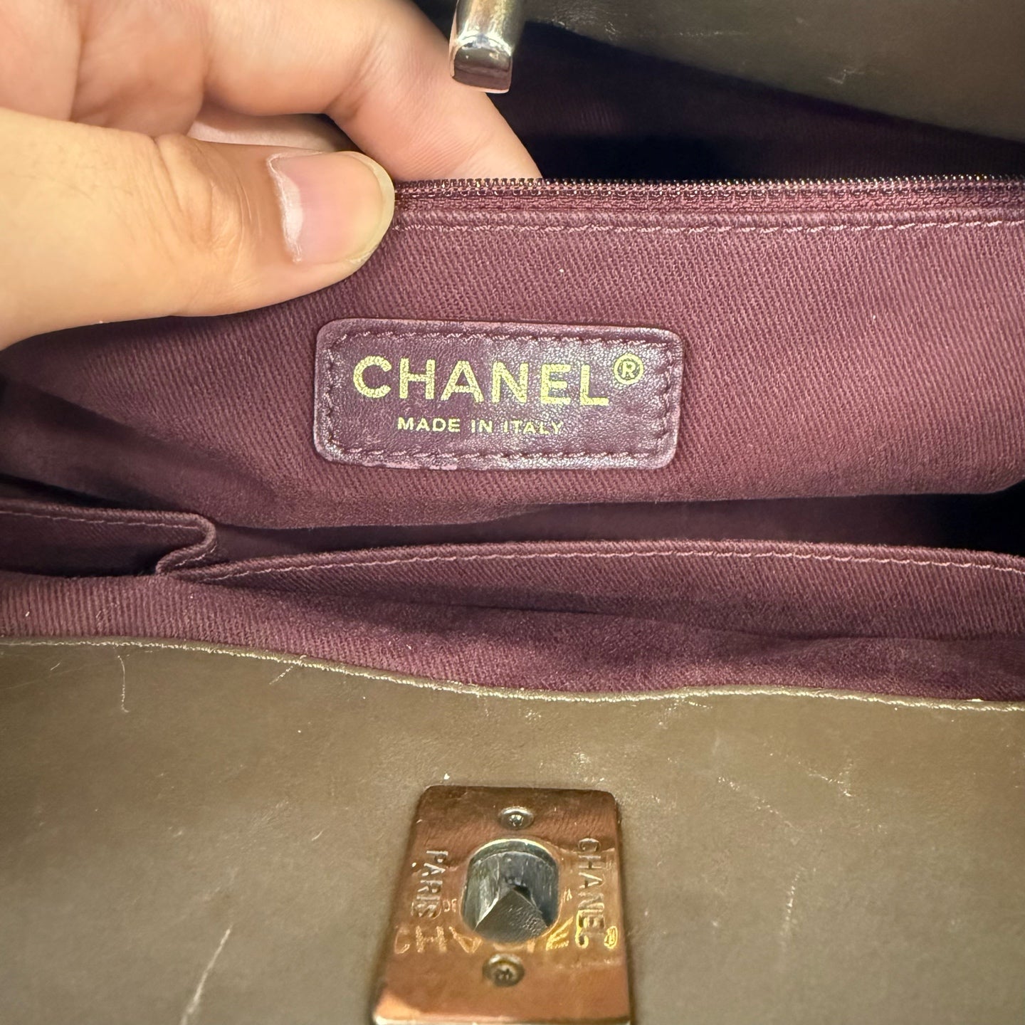 Chanel - Other - Leather - Brown - (large)