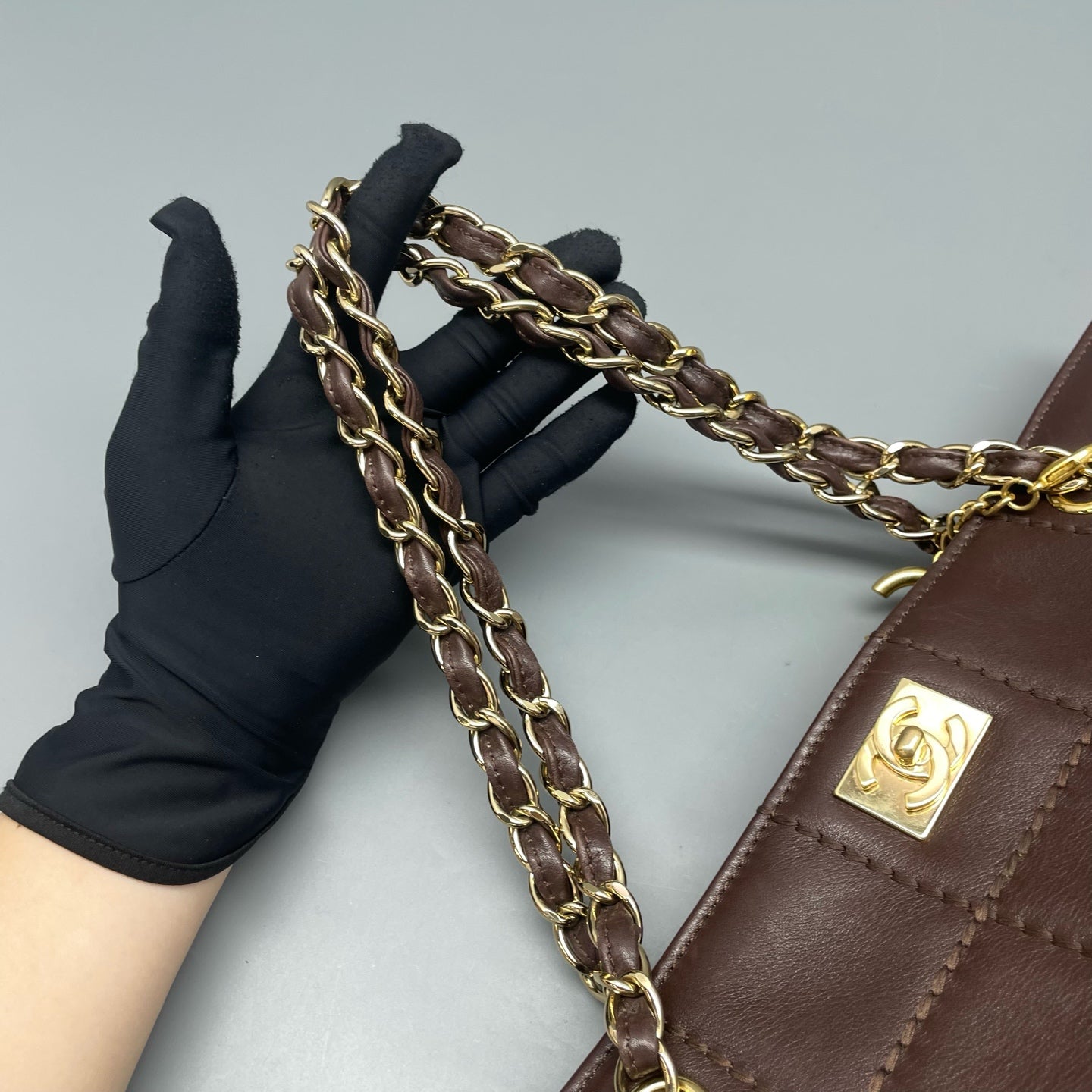 Chanel - Other - Leather - Brown - (Large)