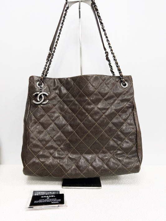 Chanel - Other - Leather - Brown - (medium)
