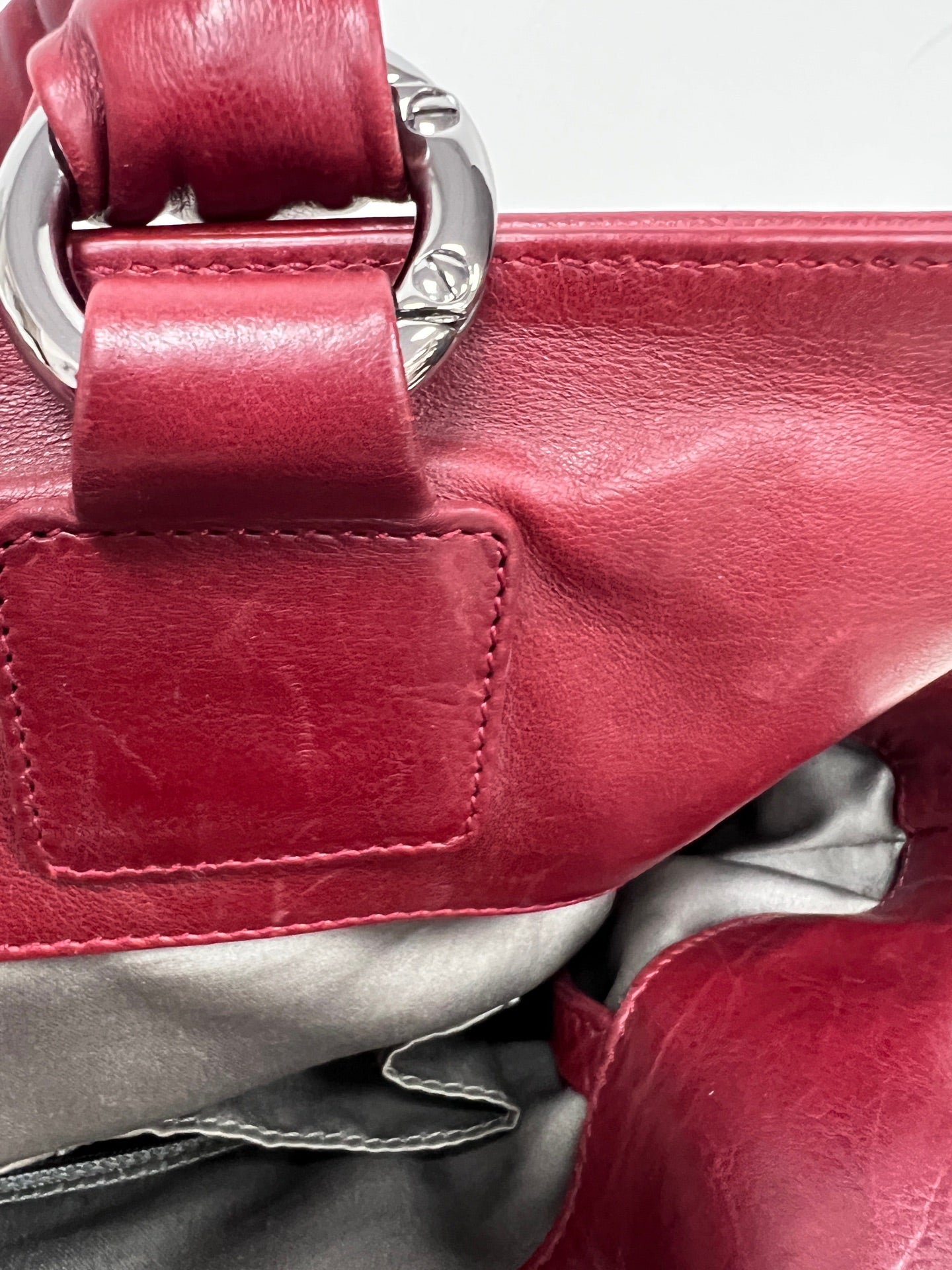 Chanel - Other - Leather - Burgundy - (large)