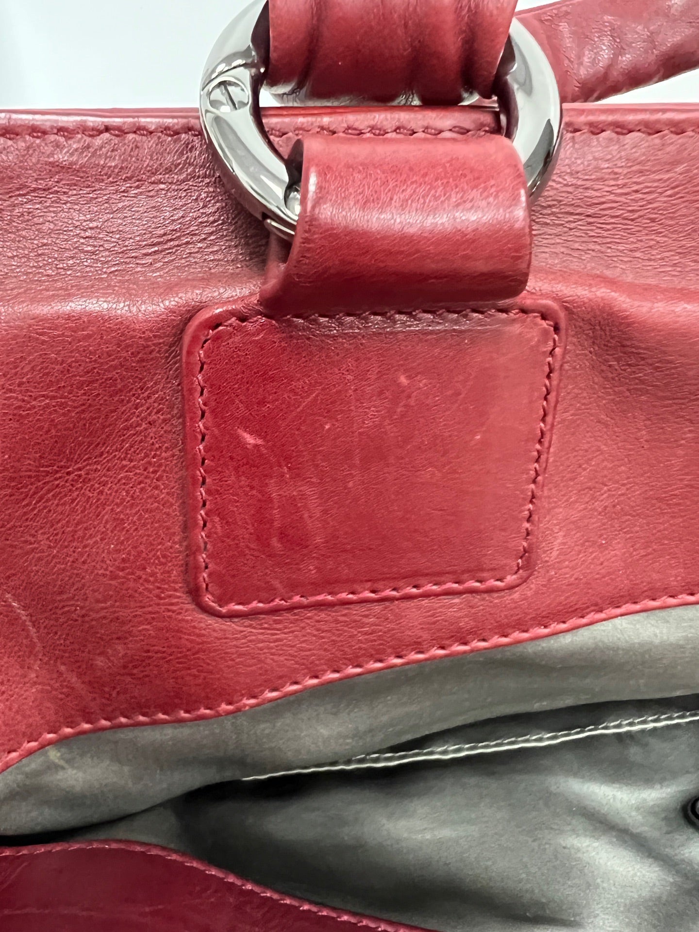 Chanel - Other - Leather - Burgundy - (large)