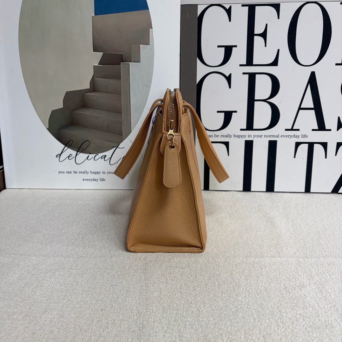 Chanel - Other - Leather - Camel - (medium)