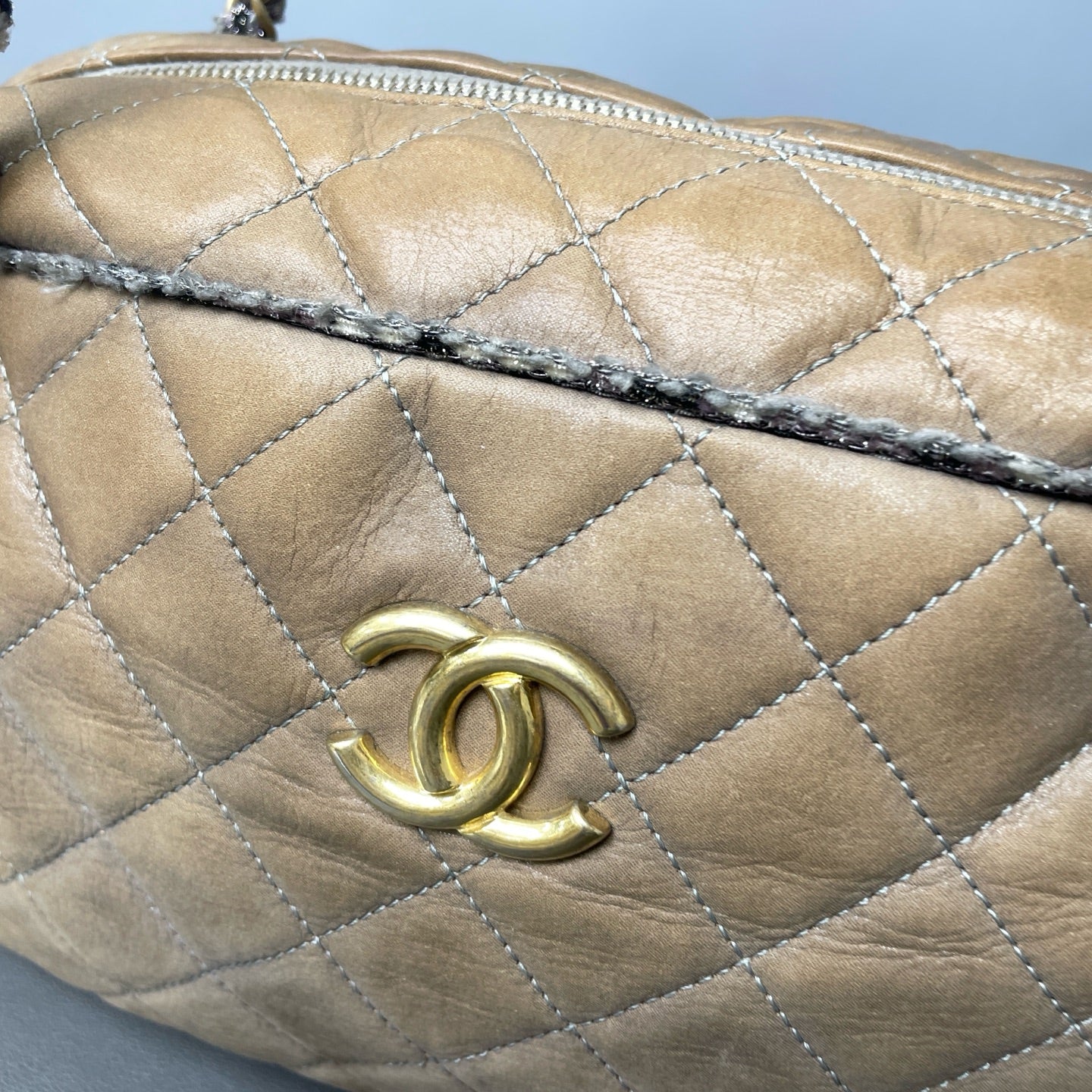 Chanel - Other - Leather - Camel - (medium)