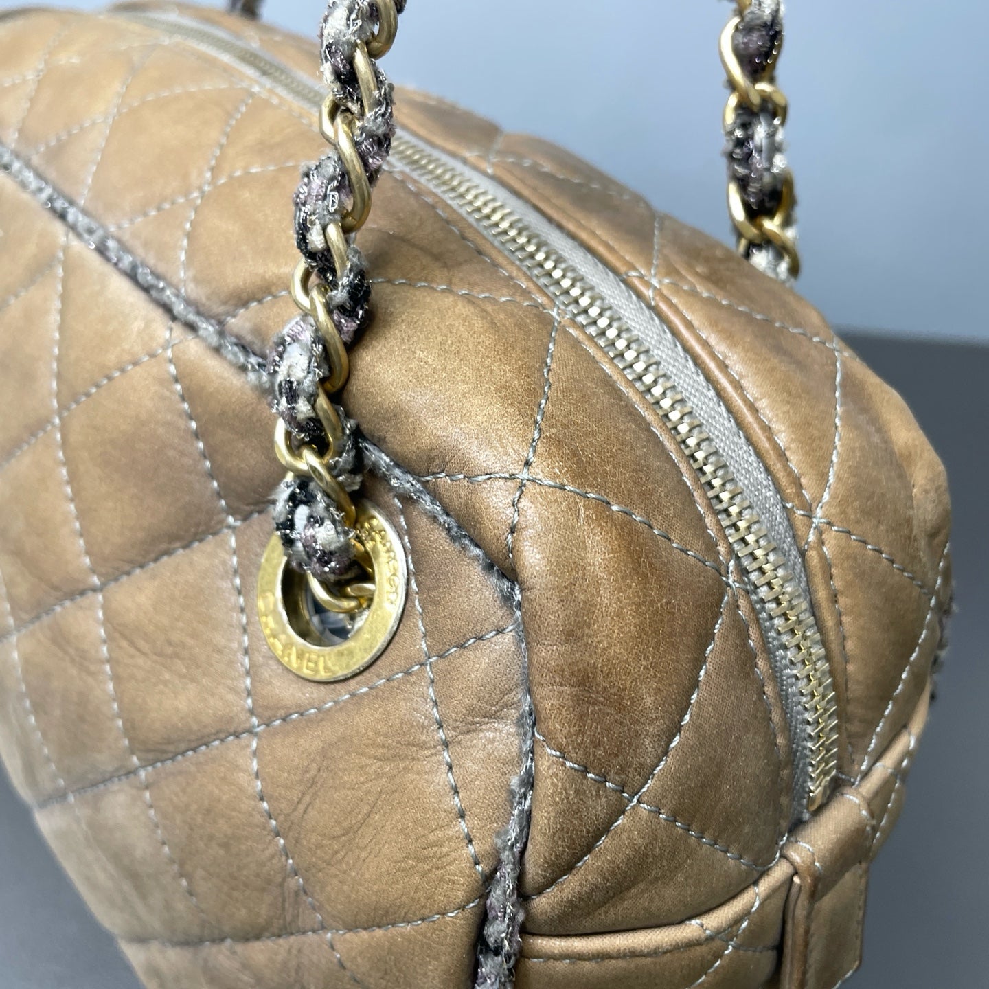 Chanel - Other - Leather - Camel - (medium)