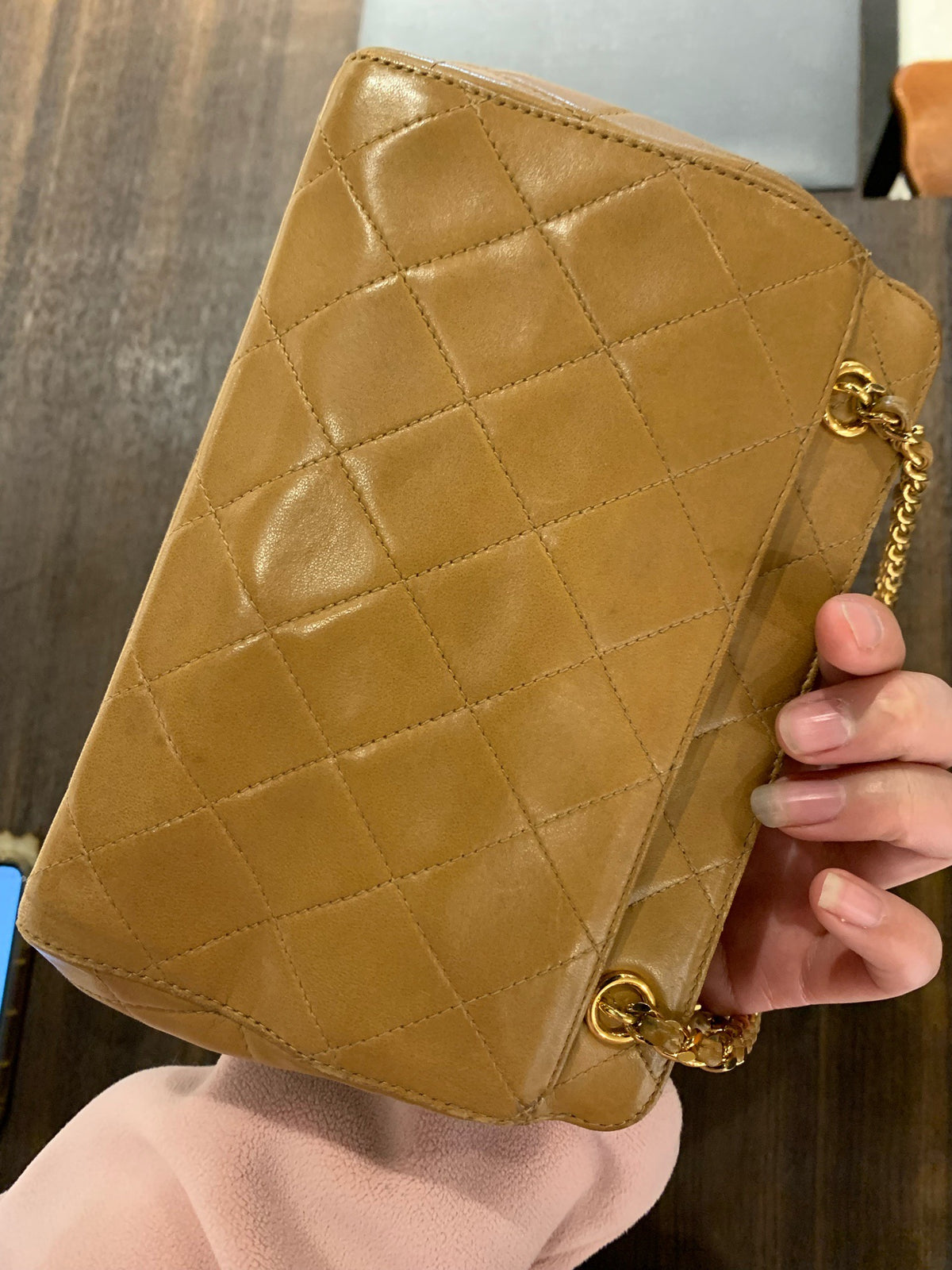 Chanel - Other - Leather - Camel - (mini)