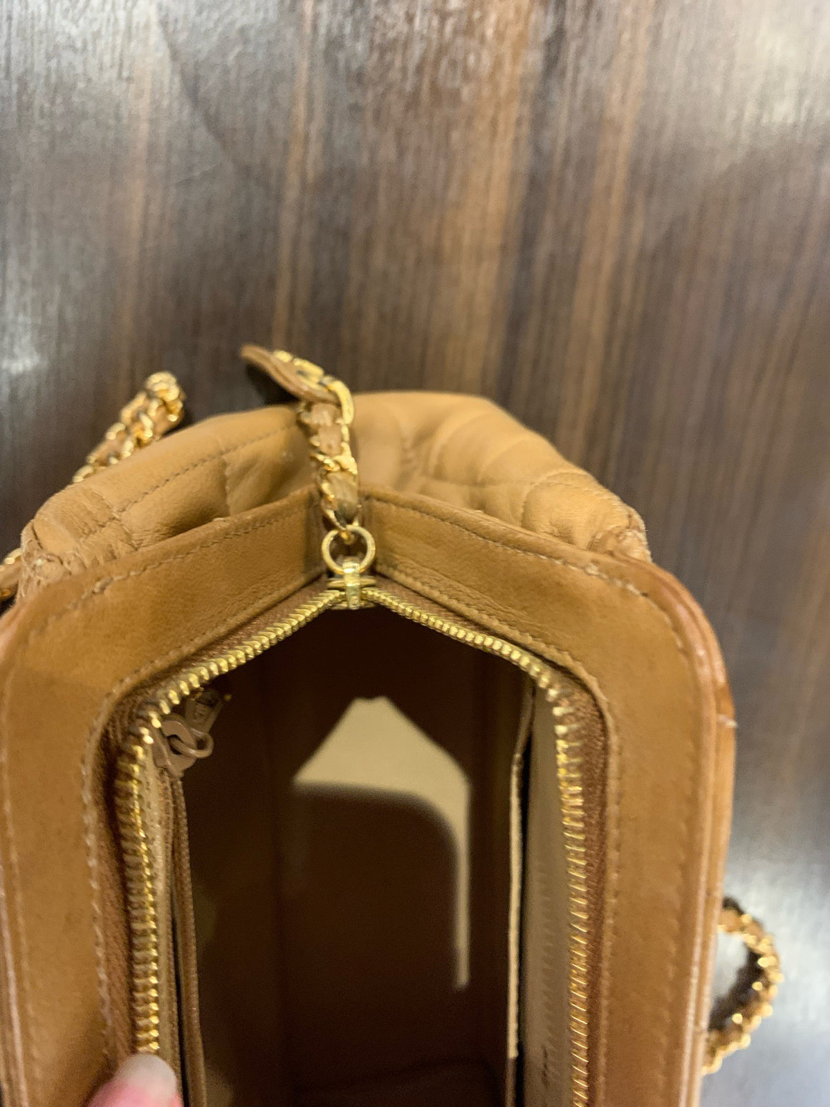 Chanel - Other - Leather - Camel - (mini)