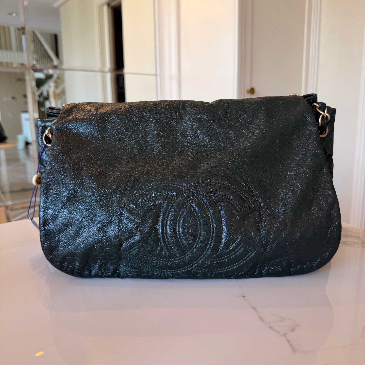 Chanel - Other - Leather - Green - (large)
